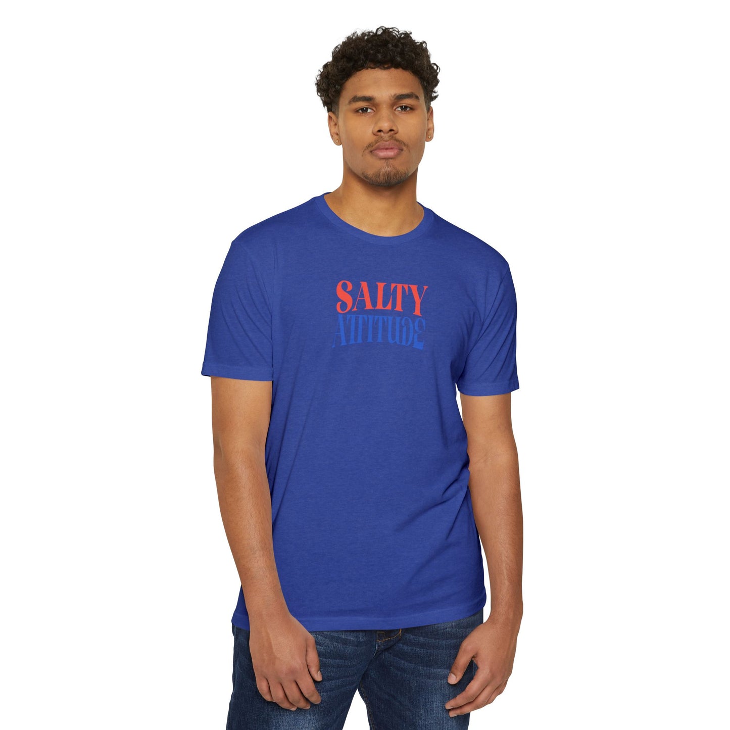 Salty Attitude Beach T-Shirt — Tropical Vacation Graphic Tee