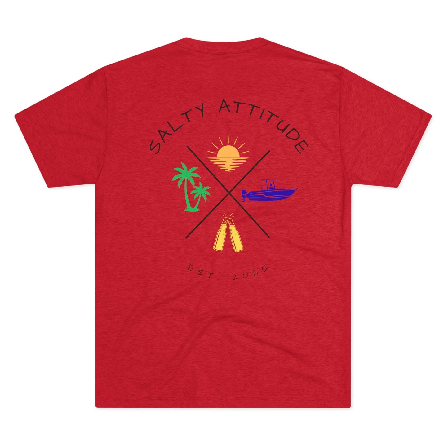 Salty Attitude Crew Tee