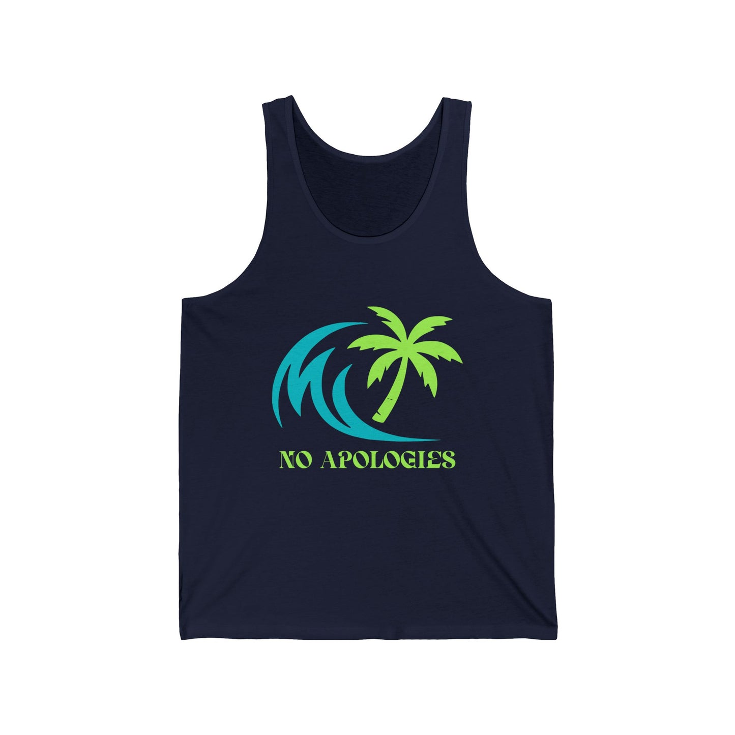 Tropical Vibes Tank, Beach Party Wear, No Apologies Top, Salty Attitude Shirt