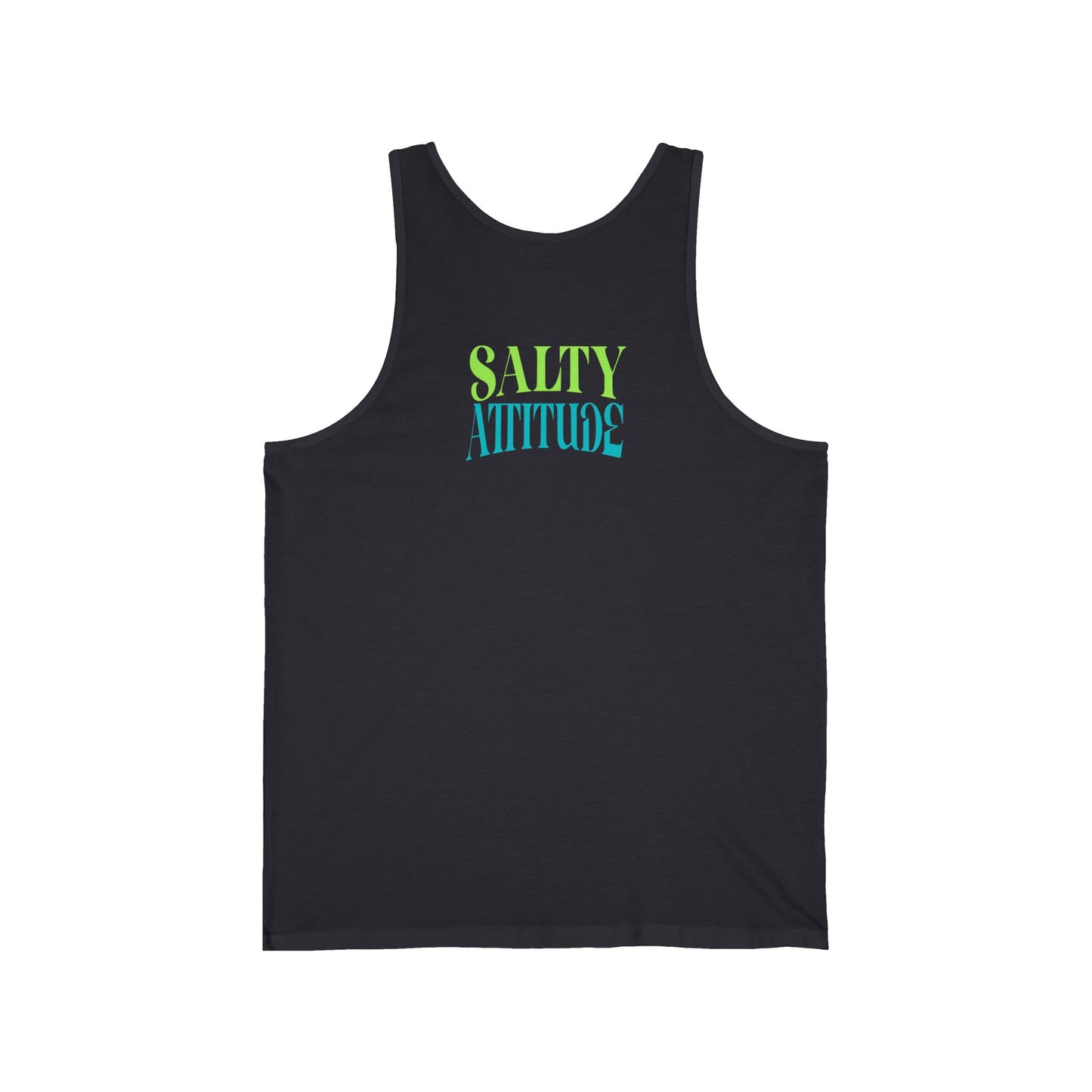 Tropical Vibes Tank, Beach Party Wear, No Apologies Top, Salty Attitude Shirt