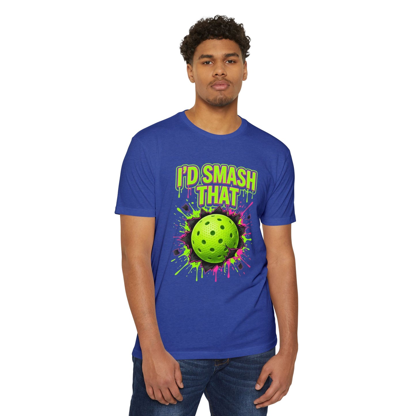 I'd Smash That Pickleball T-Shirt — Salty Attitude Graphic Tee