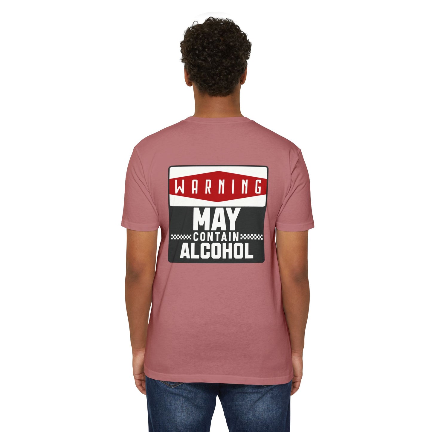 Warning May Contain Alcohol T-Shirt — Funny Salty Attitude Tee for Party Lovers