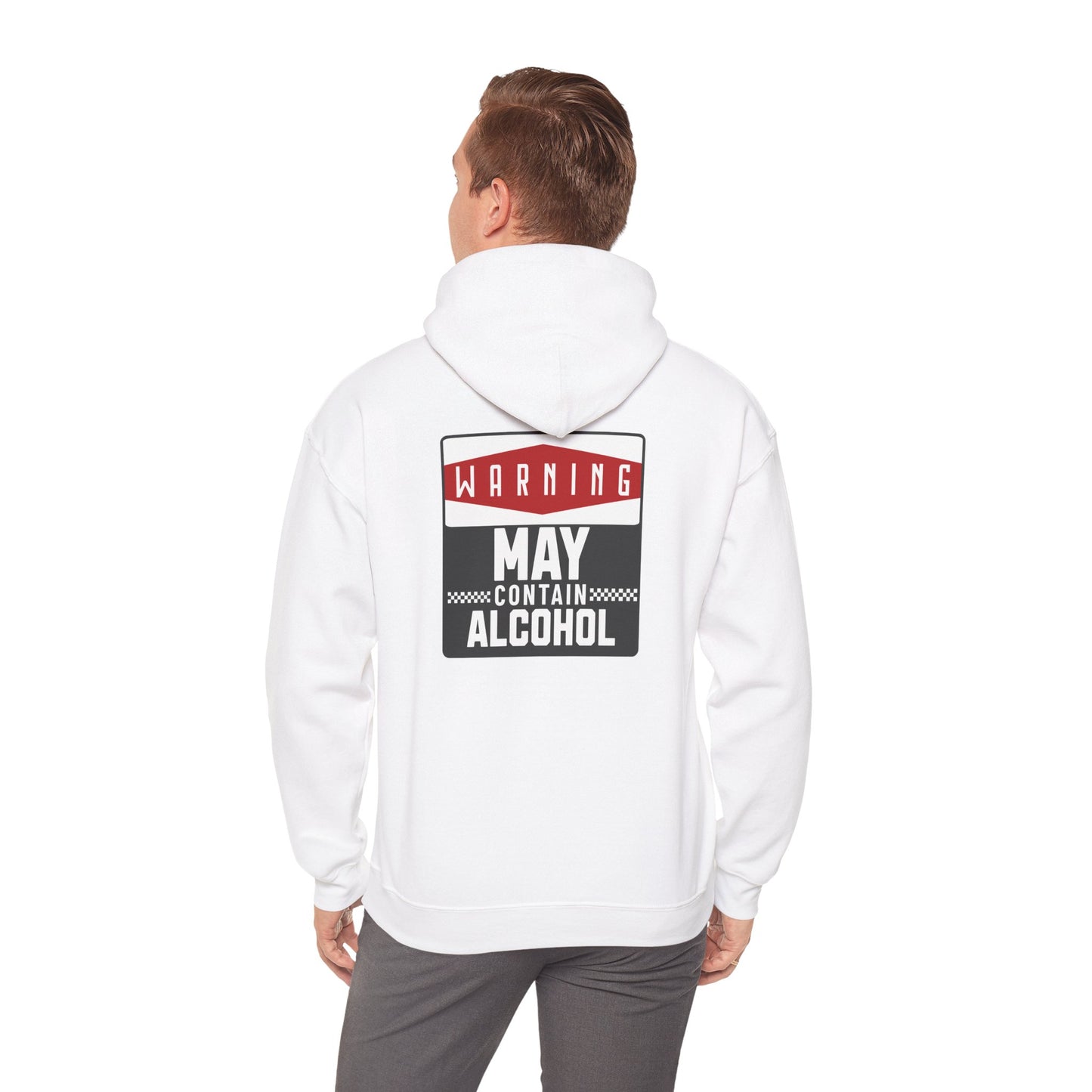 May Contain Alcohol | Palm Tree Wave hoodie