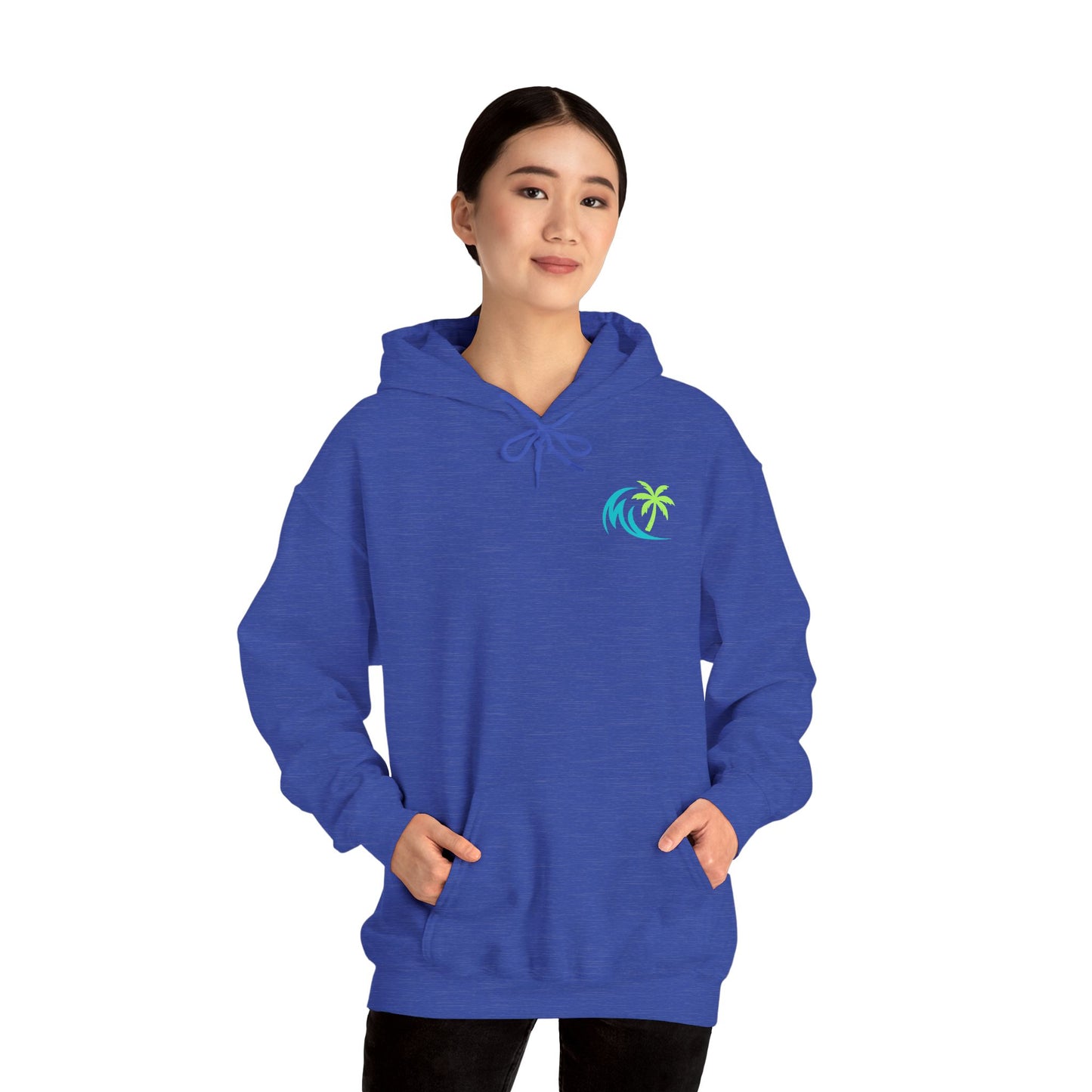 Vibes hoodie | Palm Tree Wave hoodie