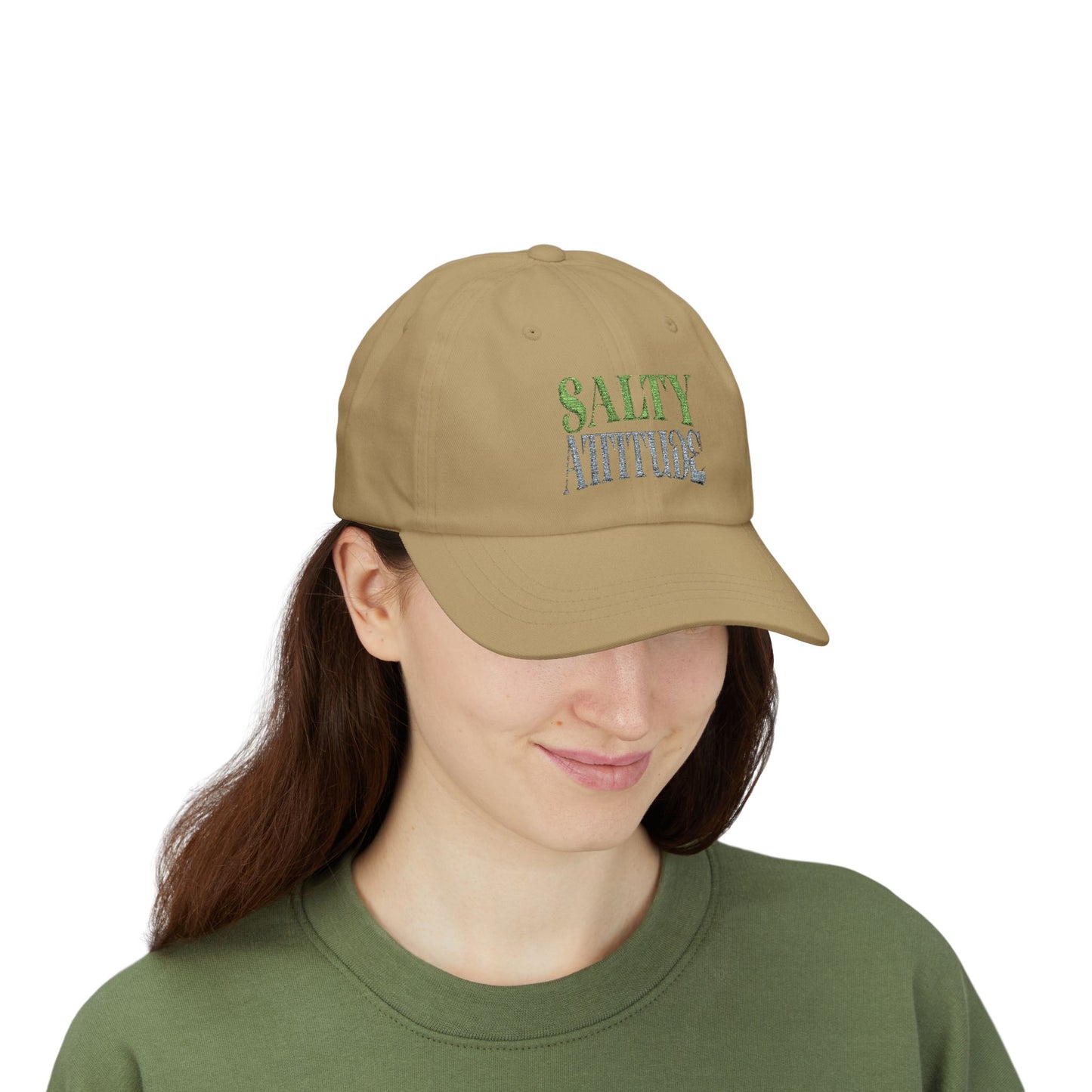 Salty Attitude - Beach Vibes Classic Dad Cap, Summer Hat,