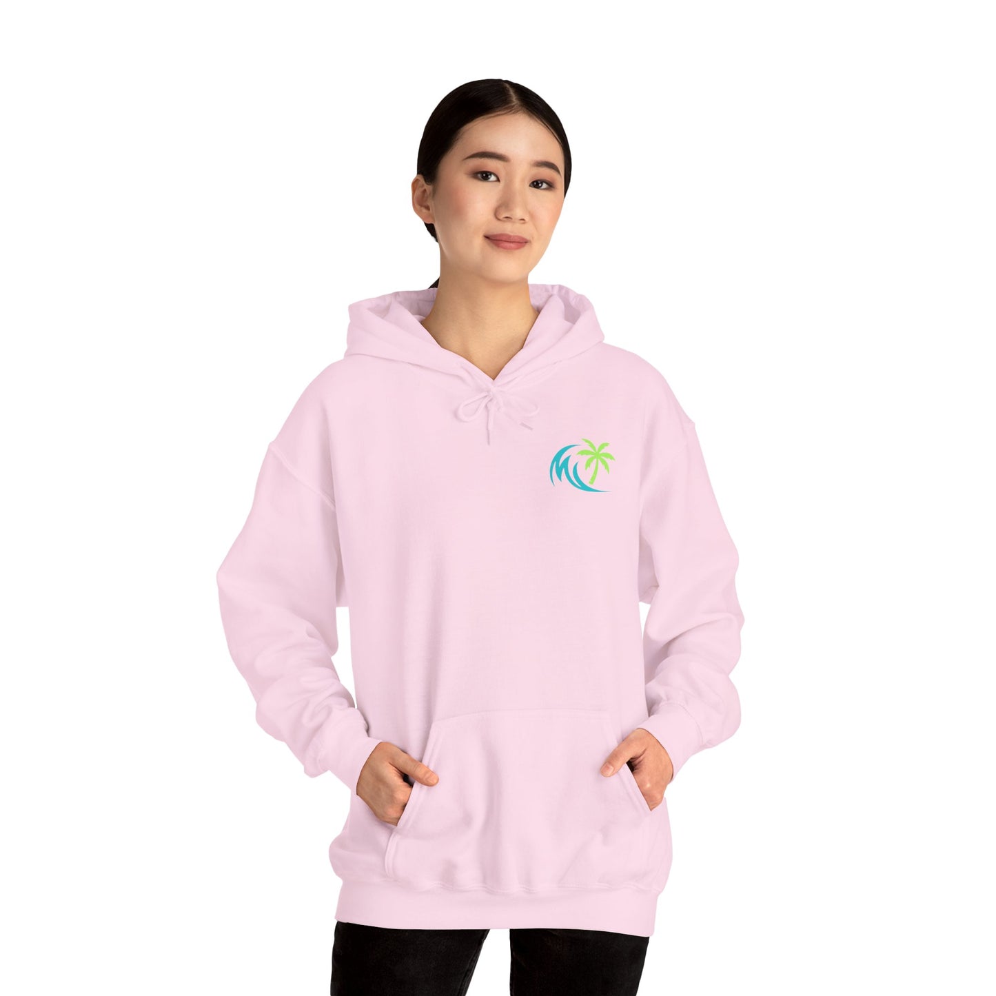 Vibes hoodie | Palm Tree Wave hoodie