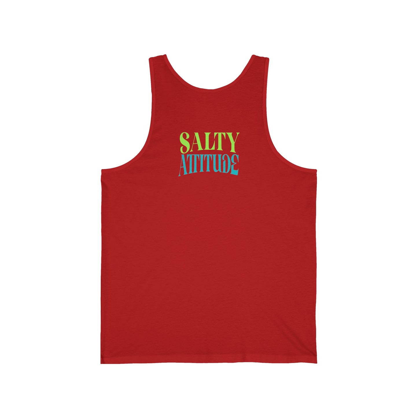 Tropical Vibes Tank, Beach Party Wear, No Apologies Top, Salty Attitude Shirt