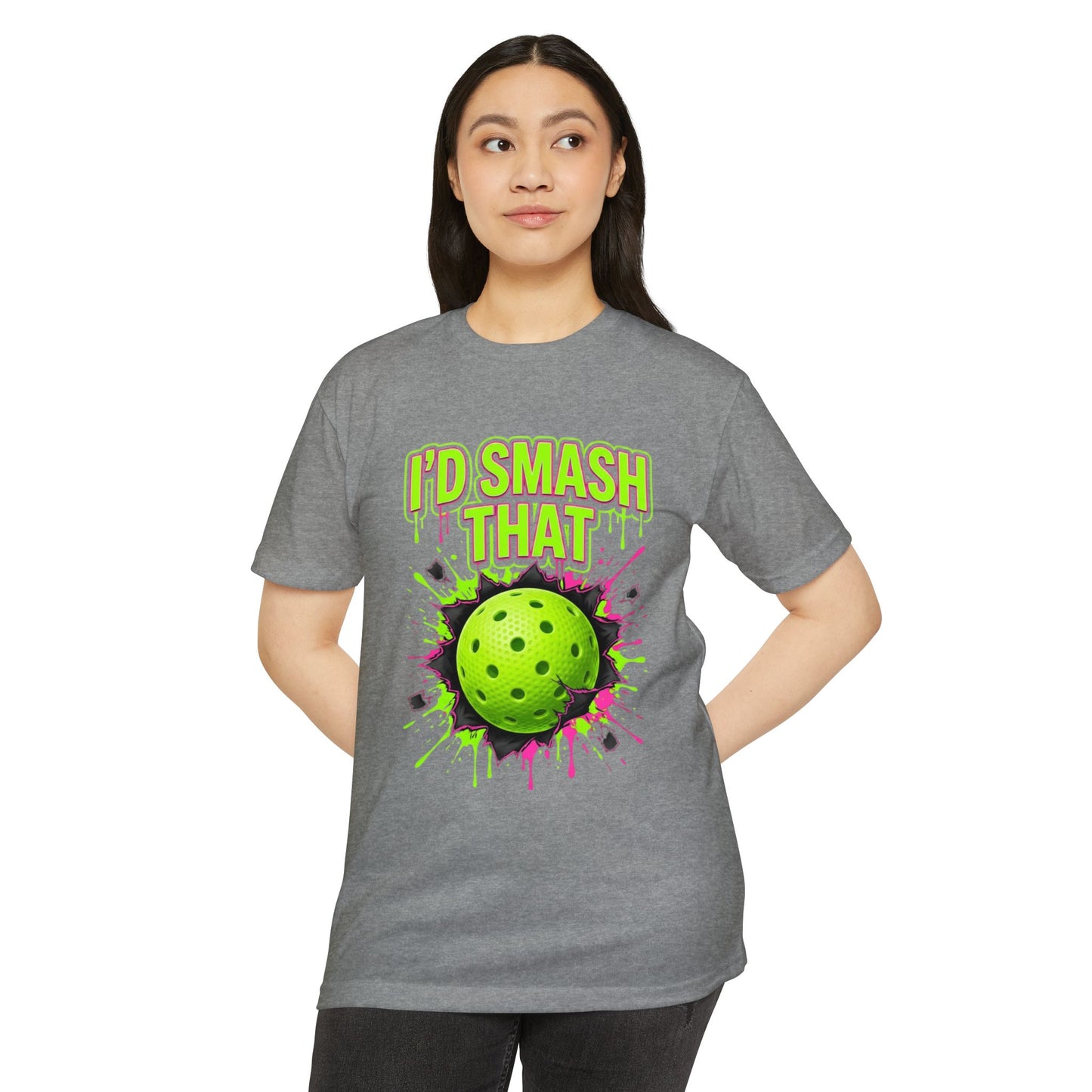 I'd Smash That Pickleball T-Shirt — Salty Attitude Graphic Tee