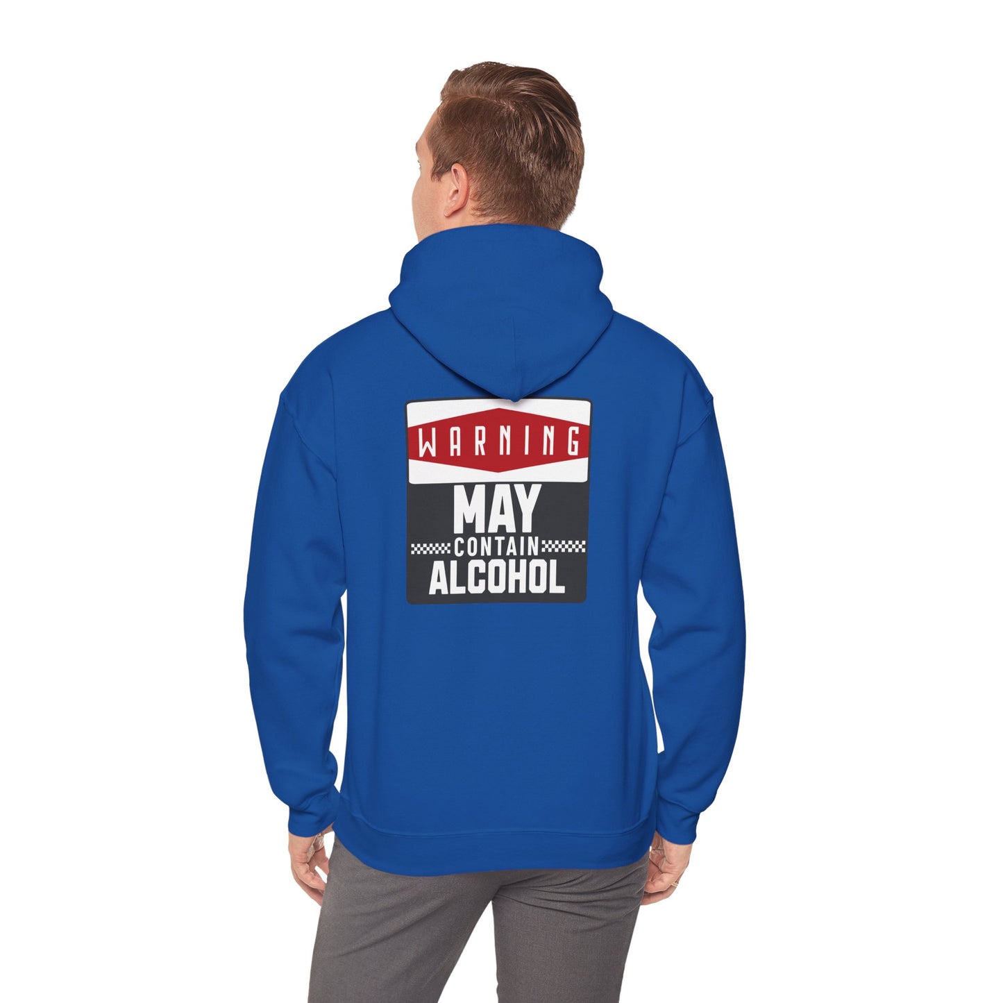 May Contain Alcohol | Palm Tree Wave hoodie
