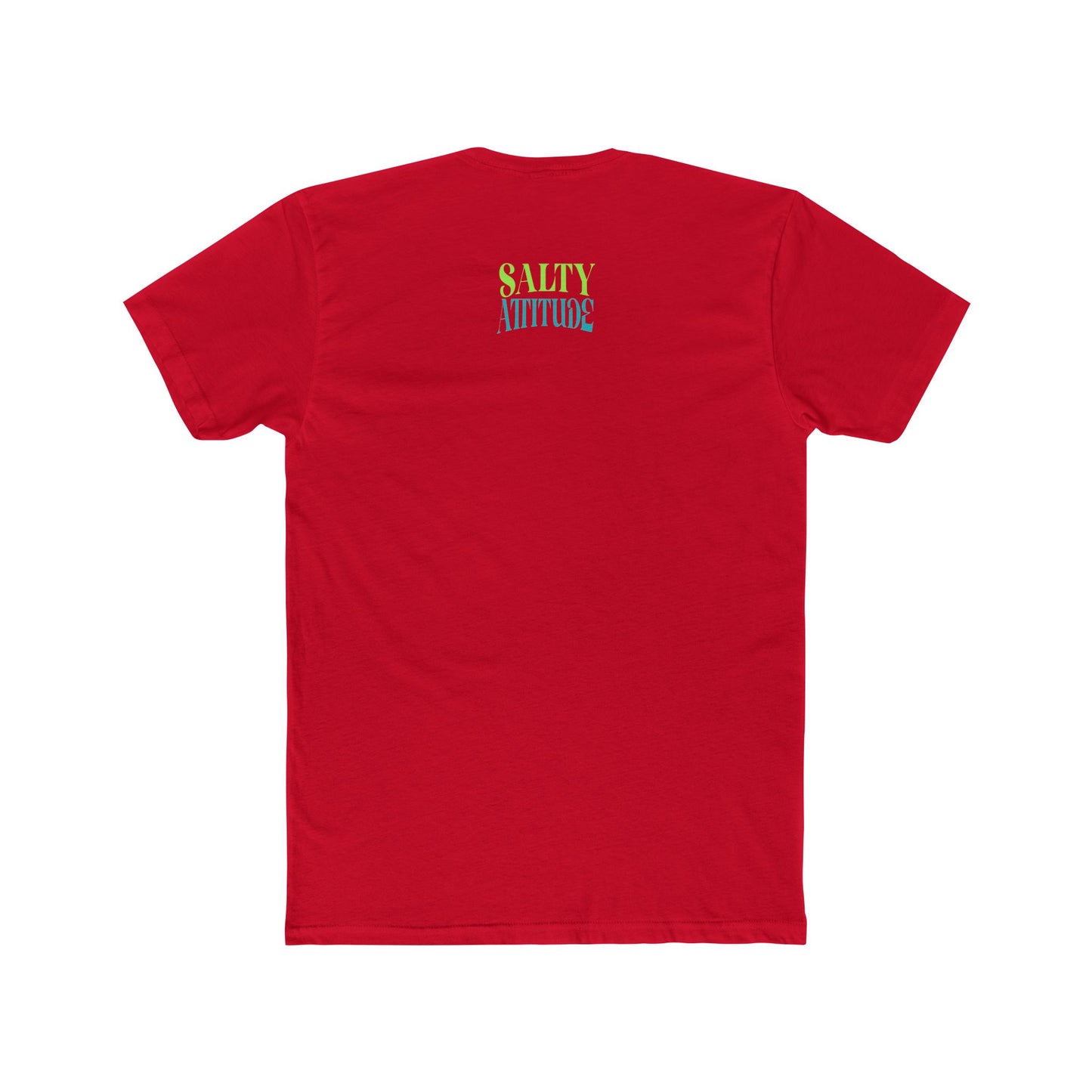 Salty Attitude T-Shirt — 'Salty Attitude No Apologies' Beach Vibes Tee