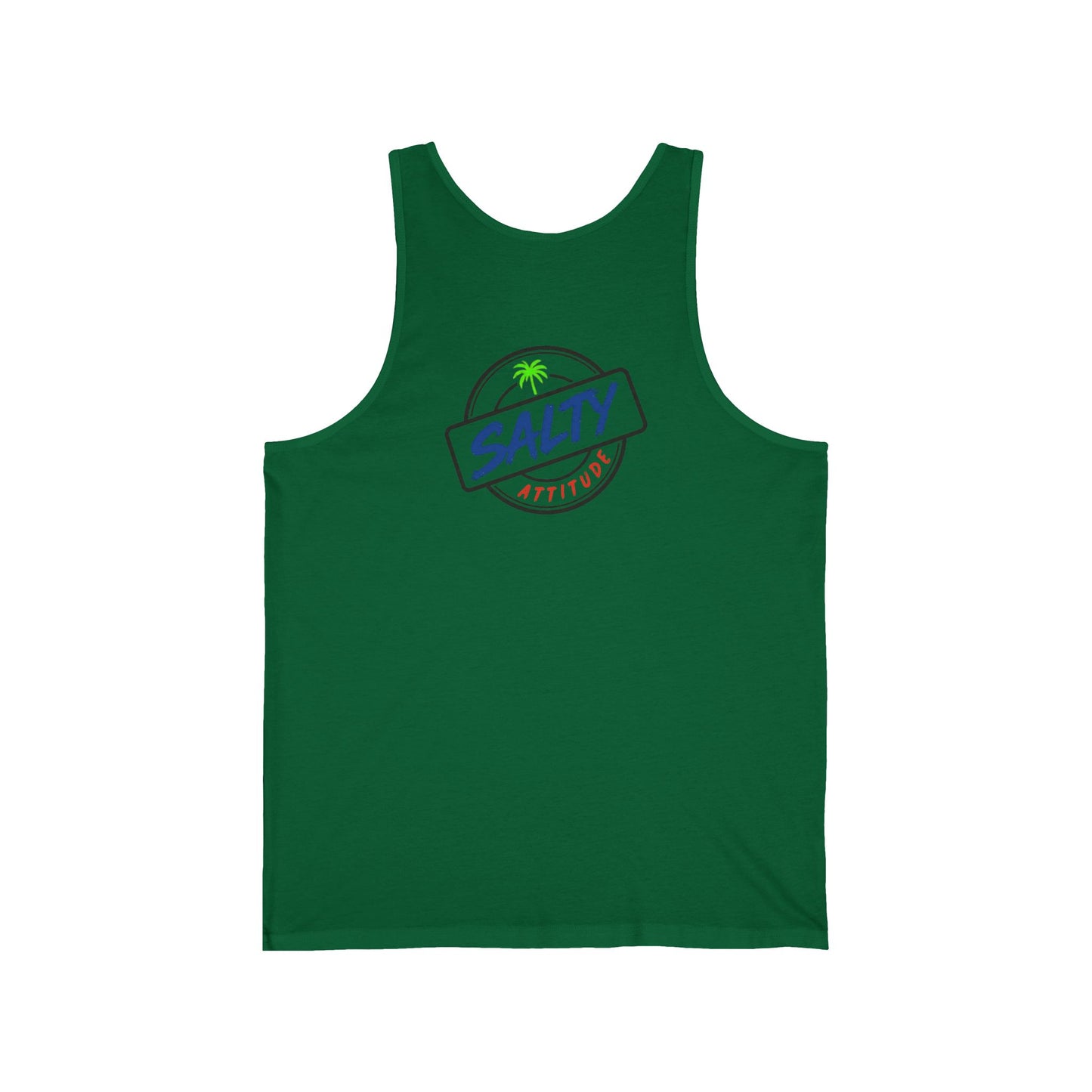 Dink Me Baby Tank Top — Retro Beach Surf Graphic with 'Dink Me Baby One More Time'