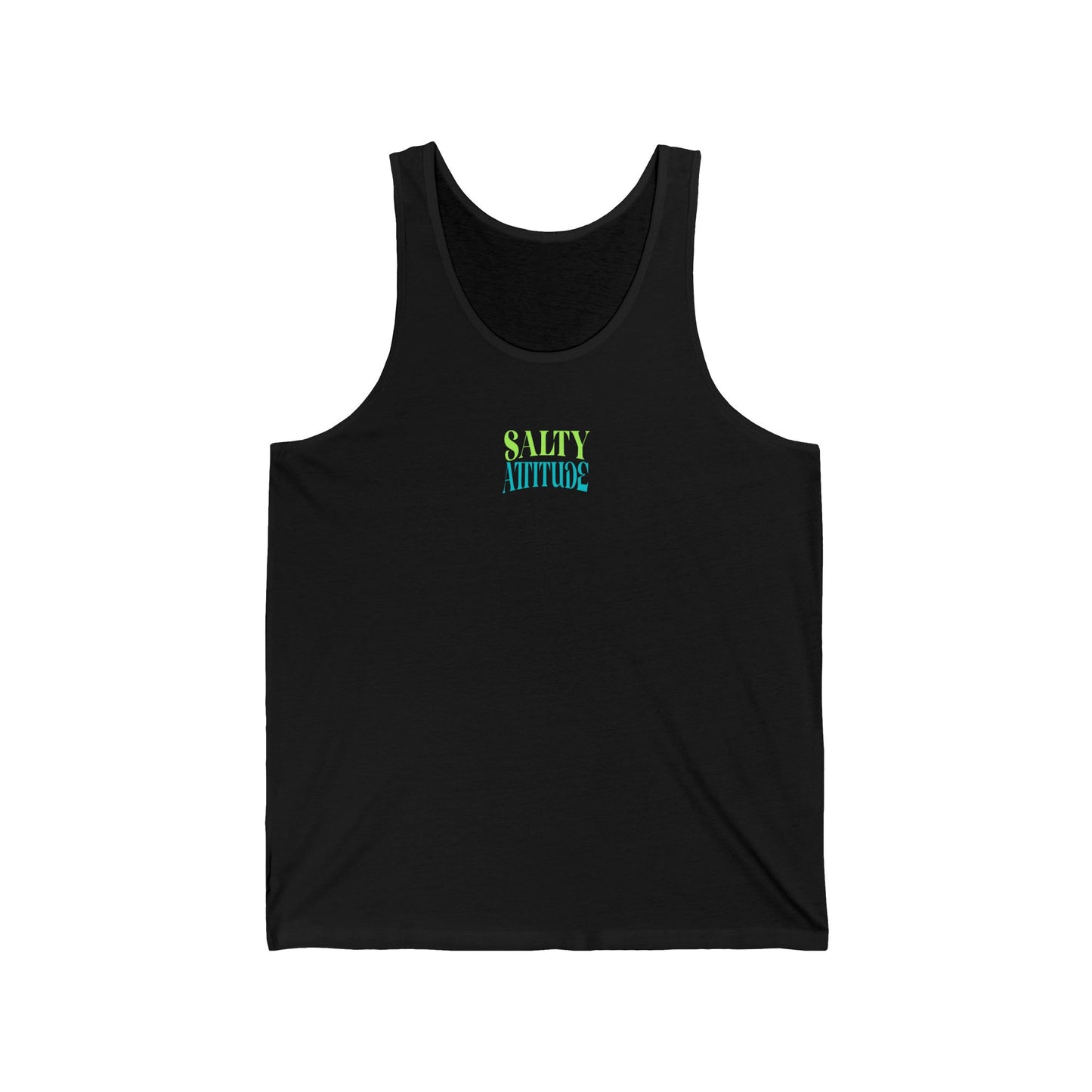 Tropical Vibes Tank, Beach Party Wear, No Apologies Top, Salty Attitude Shirt