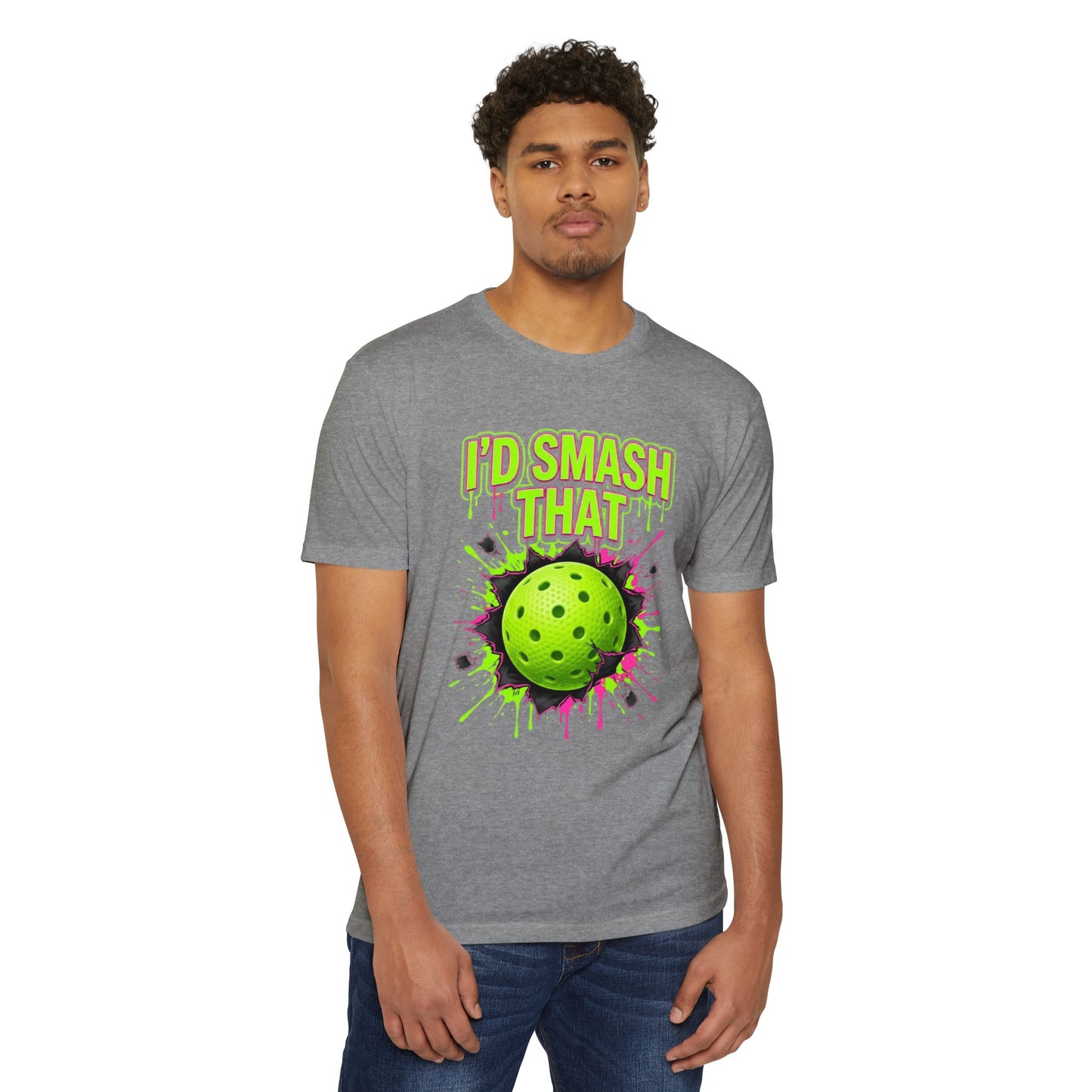 I'd Smash That Pickleball T-Shirt — Salty Attitude Graphic Tee