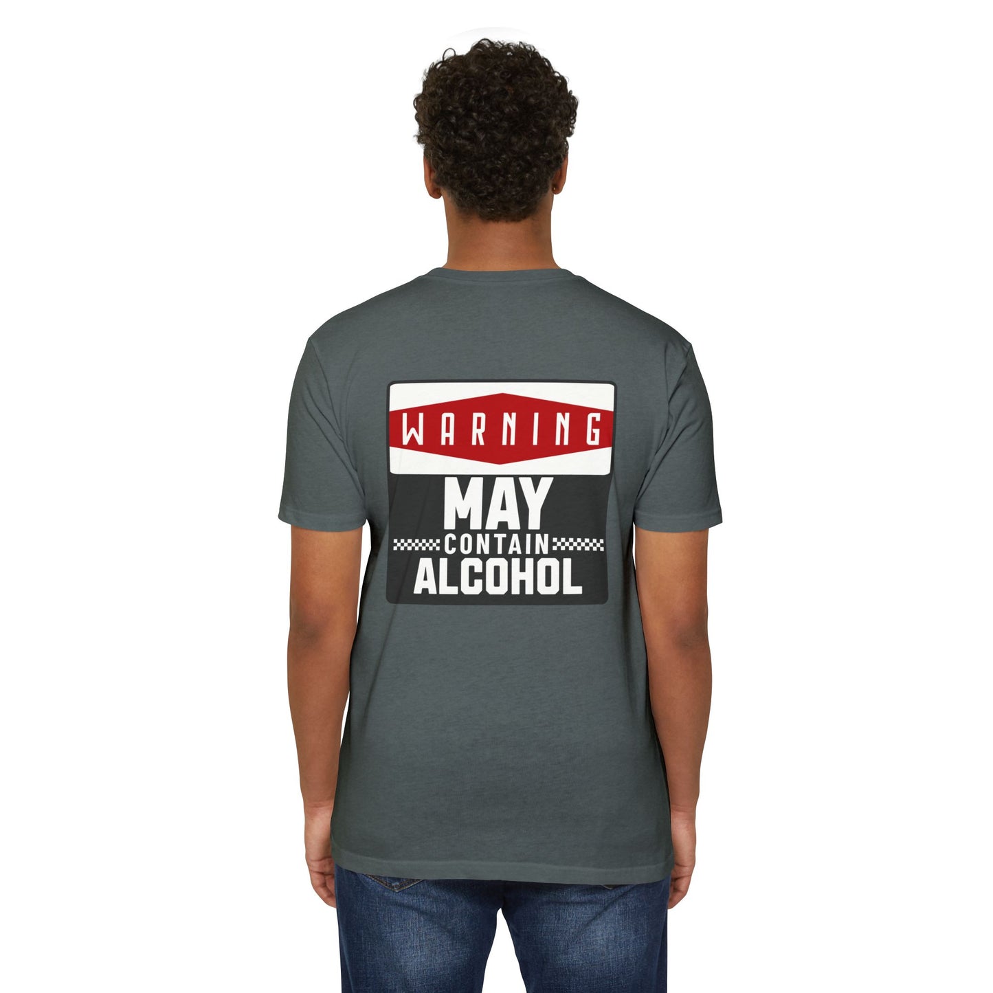 Warning May Contain Alcohol T-Shirt — Funny Salty Attitude Tee for Party Lovers