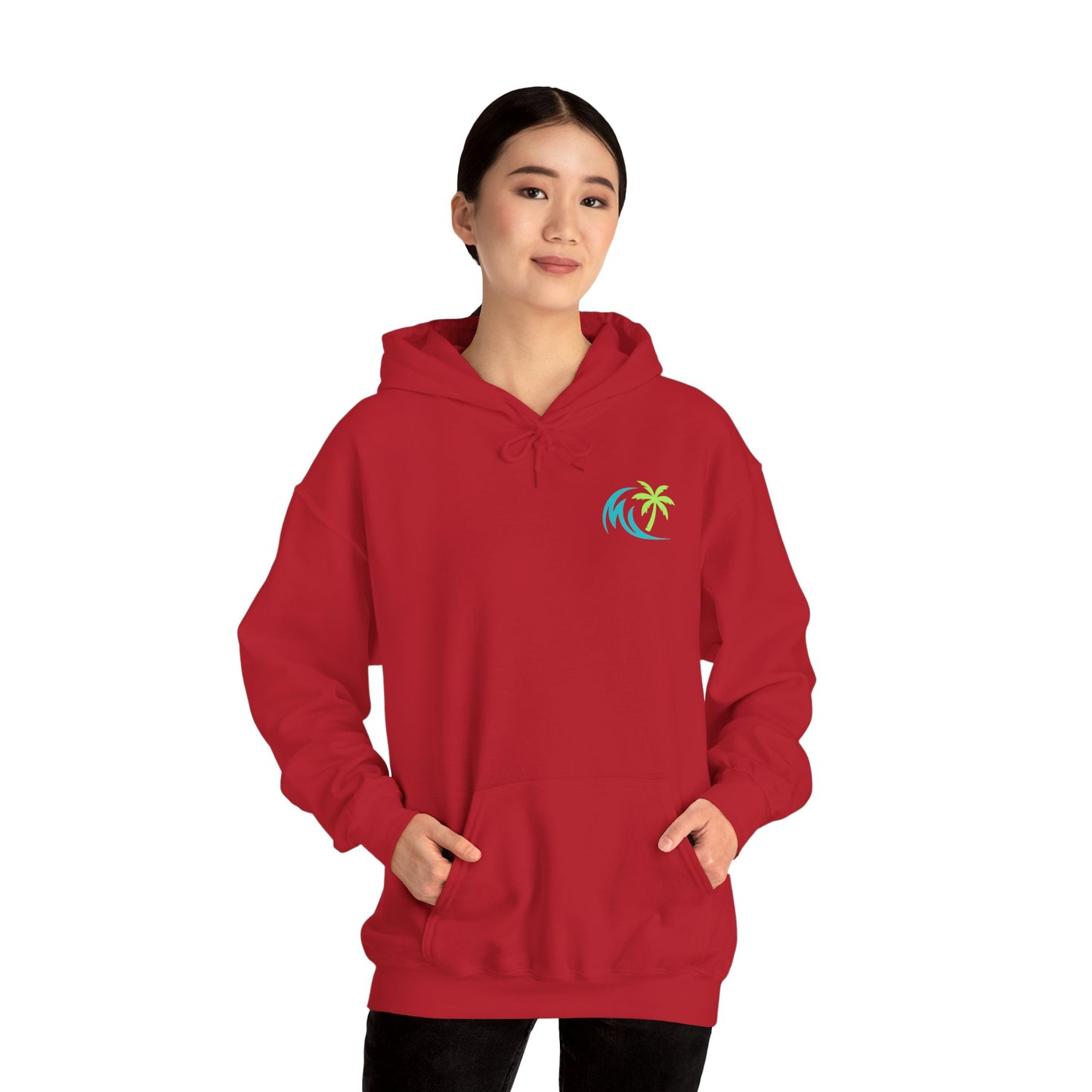 Vibes hoodie | Palm Tree Wave hoodie