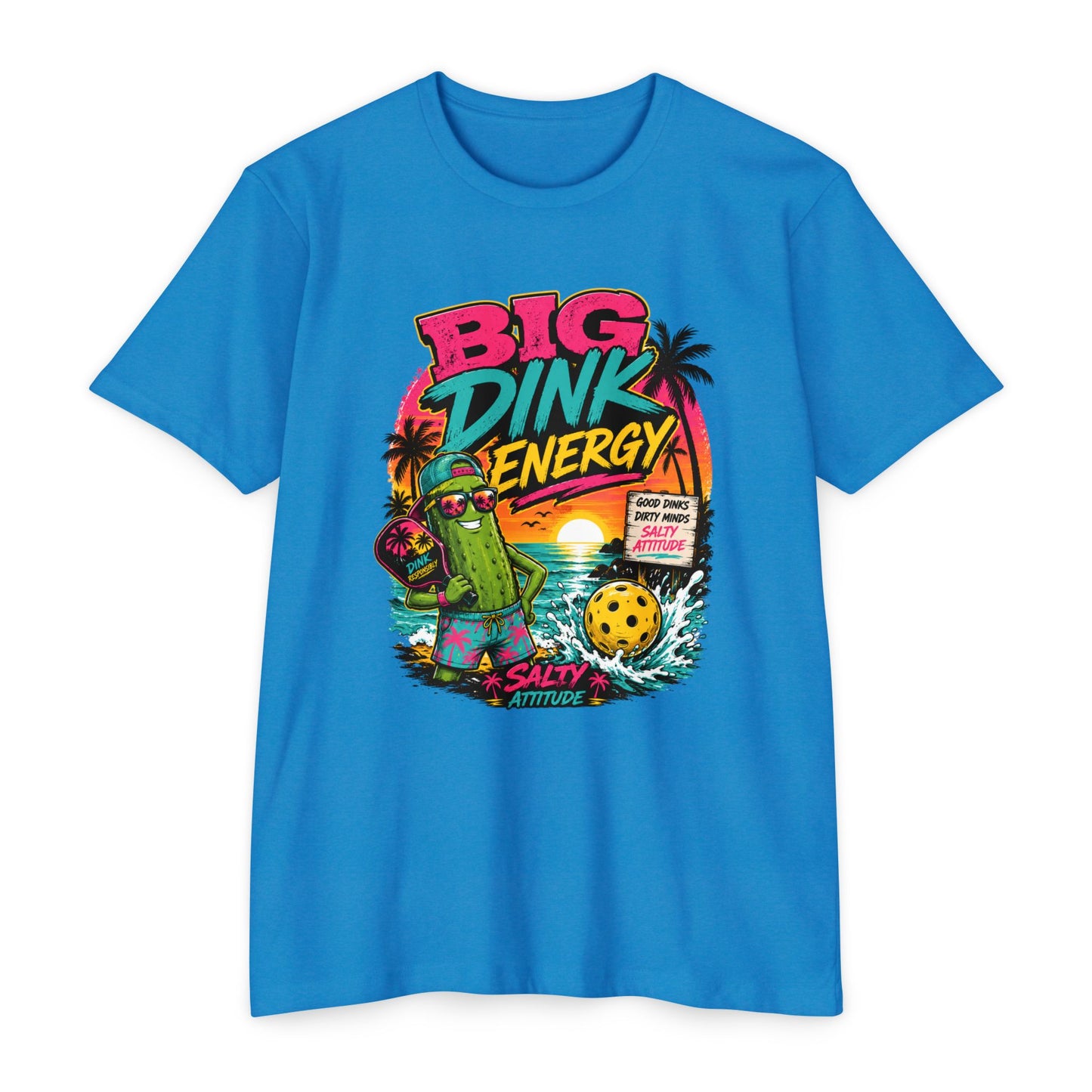 Big Dink Energy Pickleball T-Shirt — 'Big Dink Energy' Graphic Tee