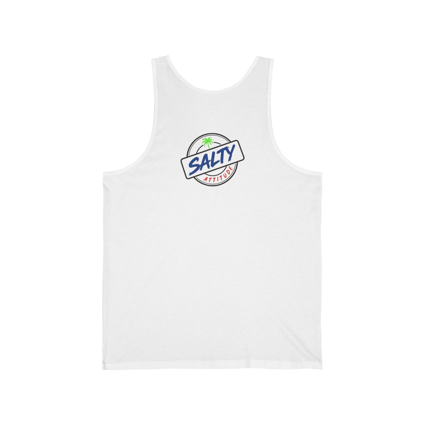 I Dink Responsibly Tank Top — Funny Pickleball Graphic Tank (Salty Athlete)