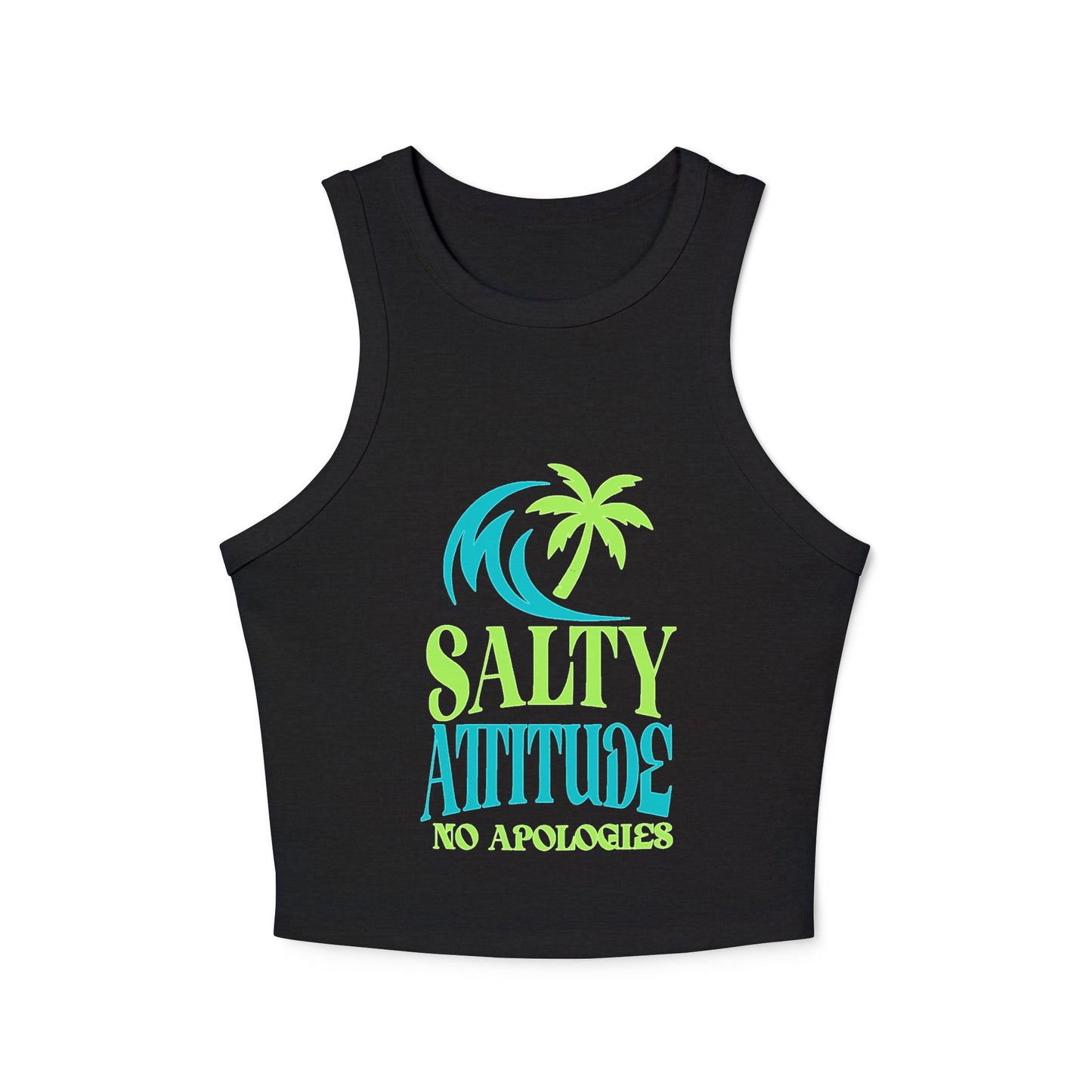 Women's Racer Tank Top - Sassy Summer Apparel, Beach Wear, Vacation Top