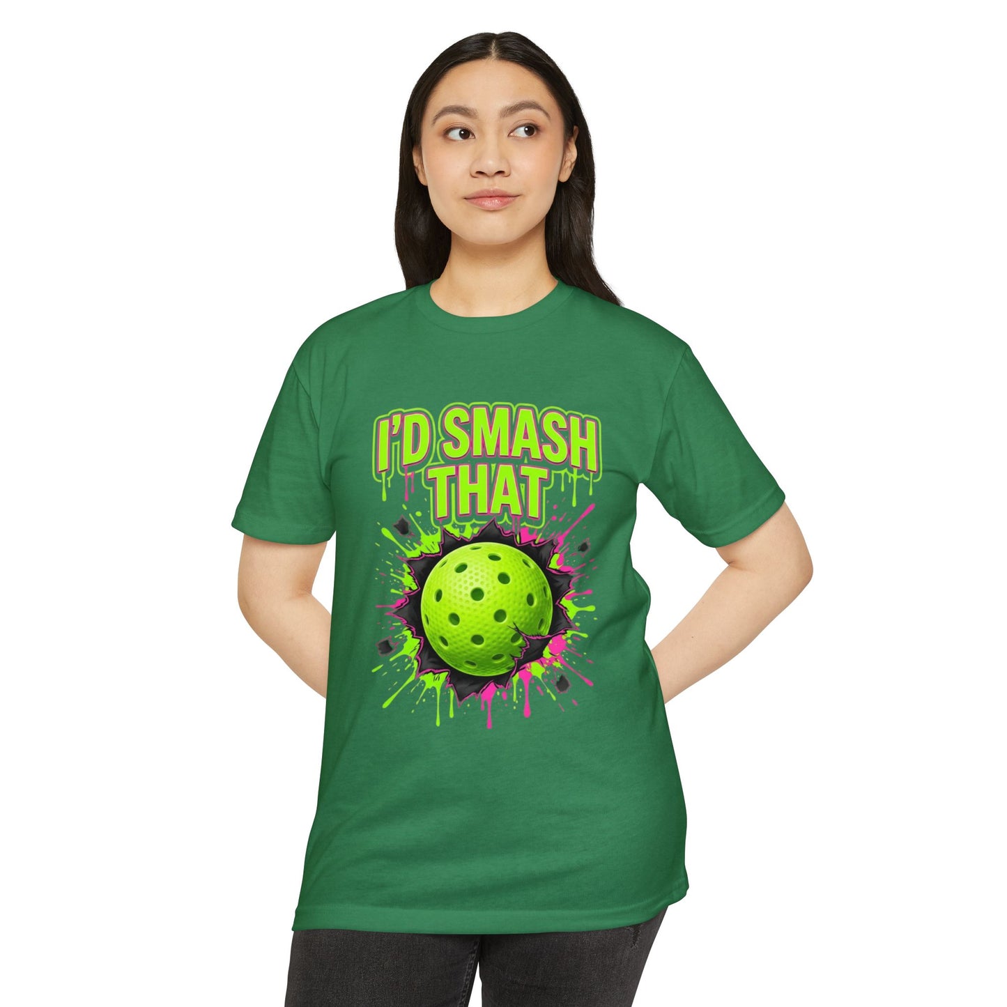 I'd Smash That Pickleball T-Shirt — Salty Attitude Graphic Tee