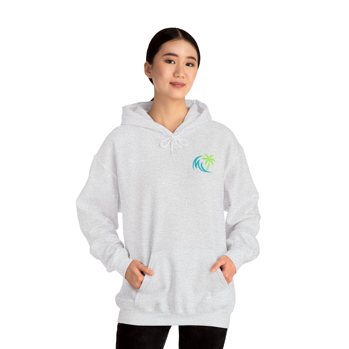 Vibes hoodie | Palm Tree Wave hoodie