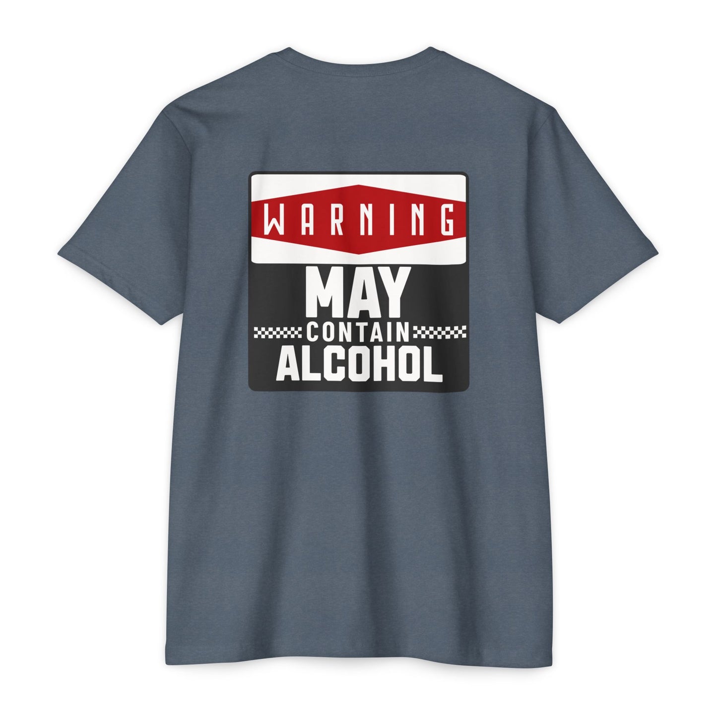 Warning May Contain Alcohol T-Shirt — Funny Salty Attitude Tee for Party Lovers