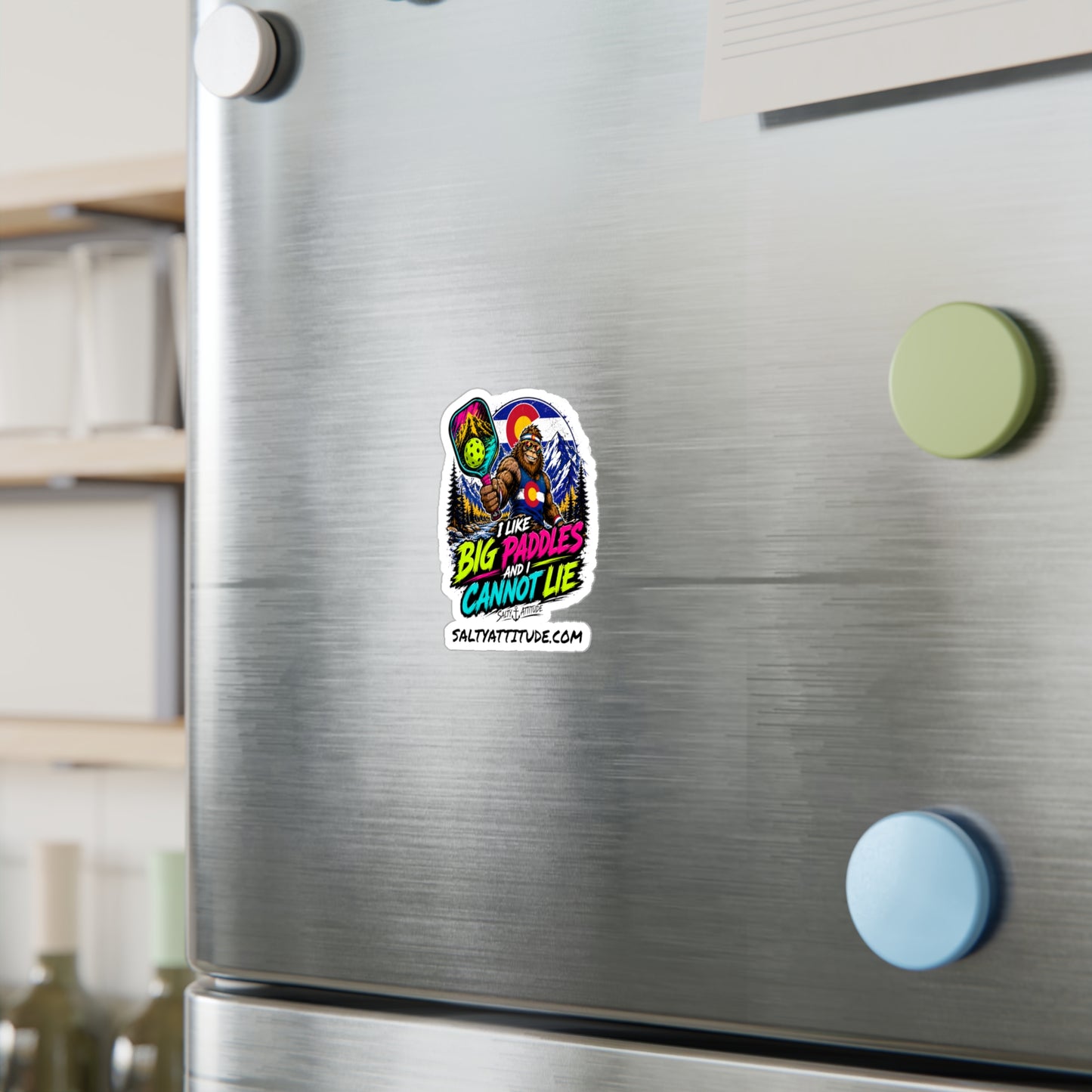 I Like Big Paddles and I Cannot Lie Vinyl Sticker