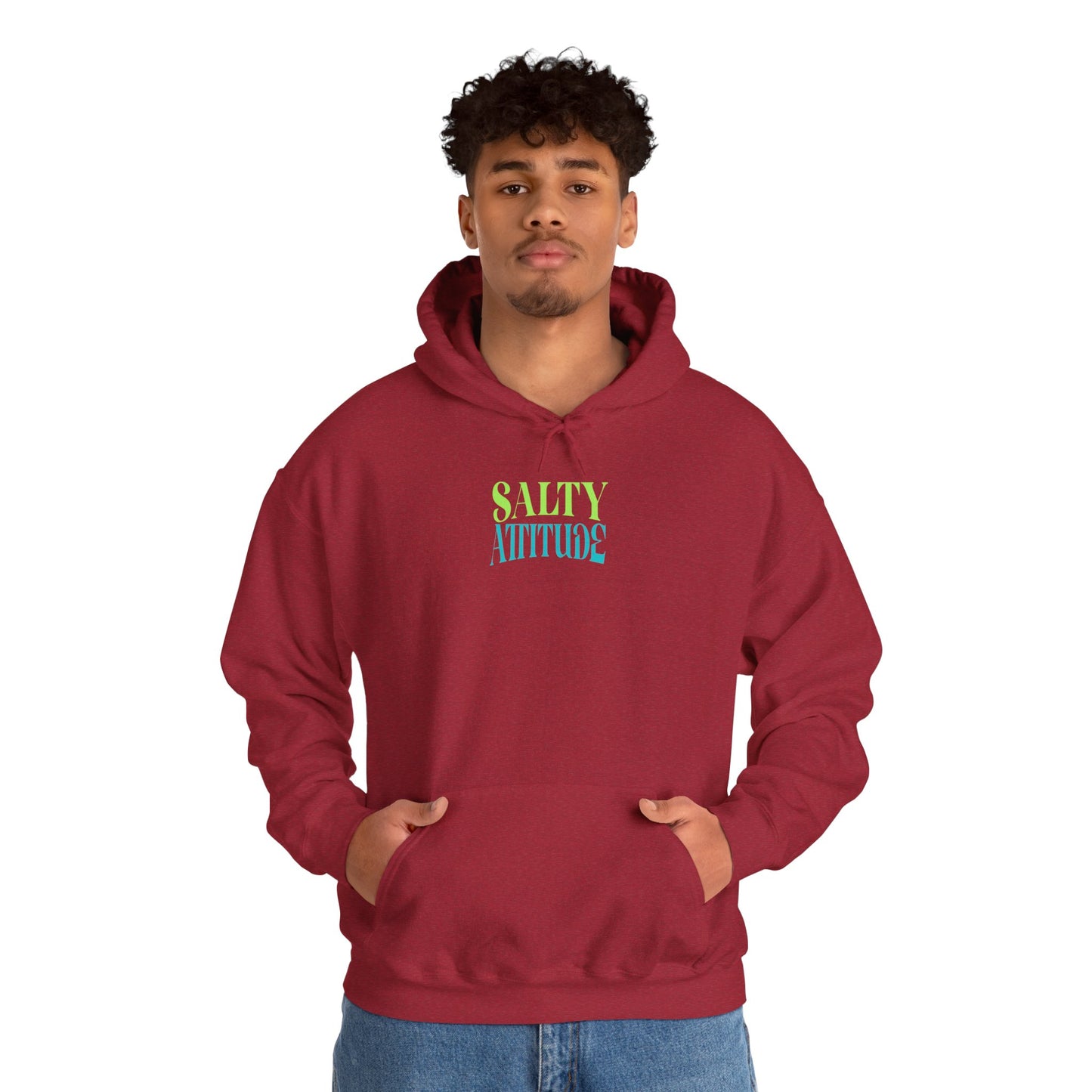 Salty Vibes hoodie | Palm Tree Wave hoodie