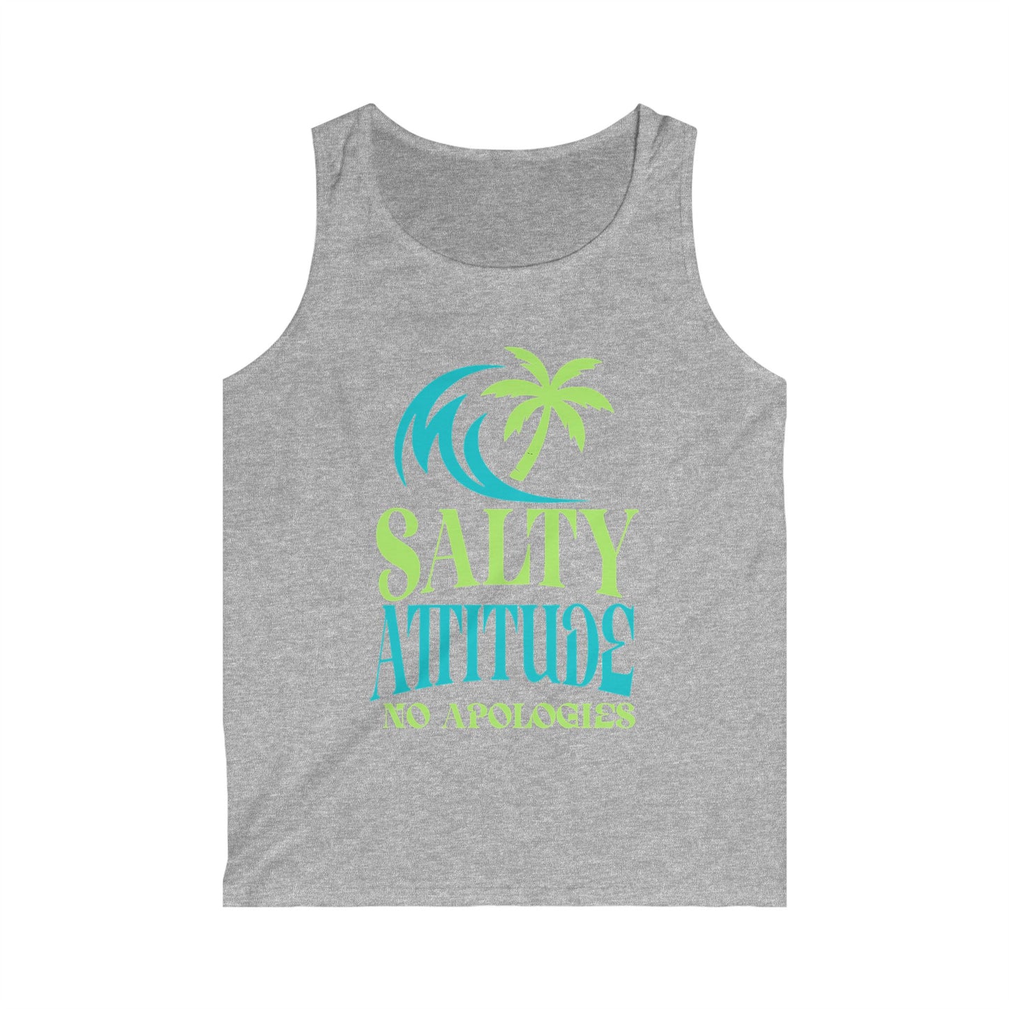 Salty Attitude Men's Softstyle Tank Top