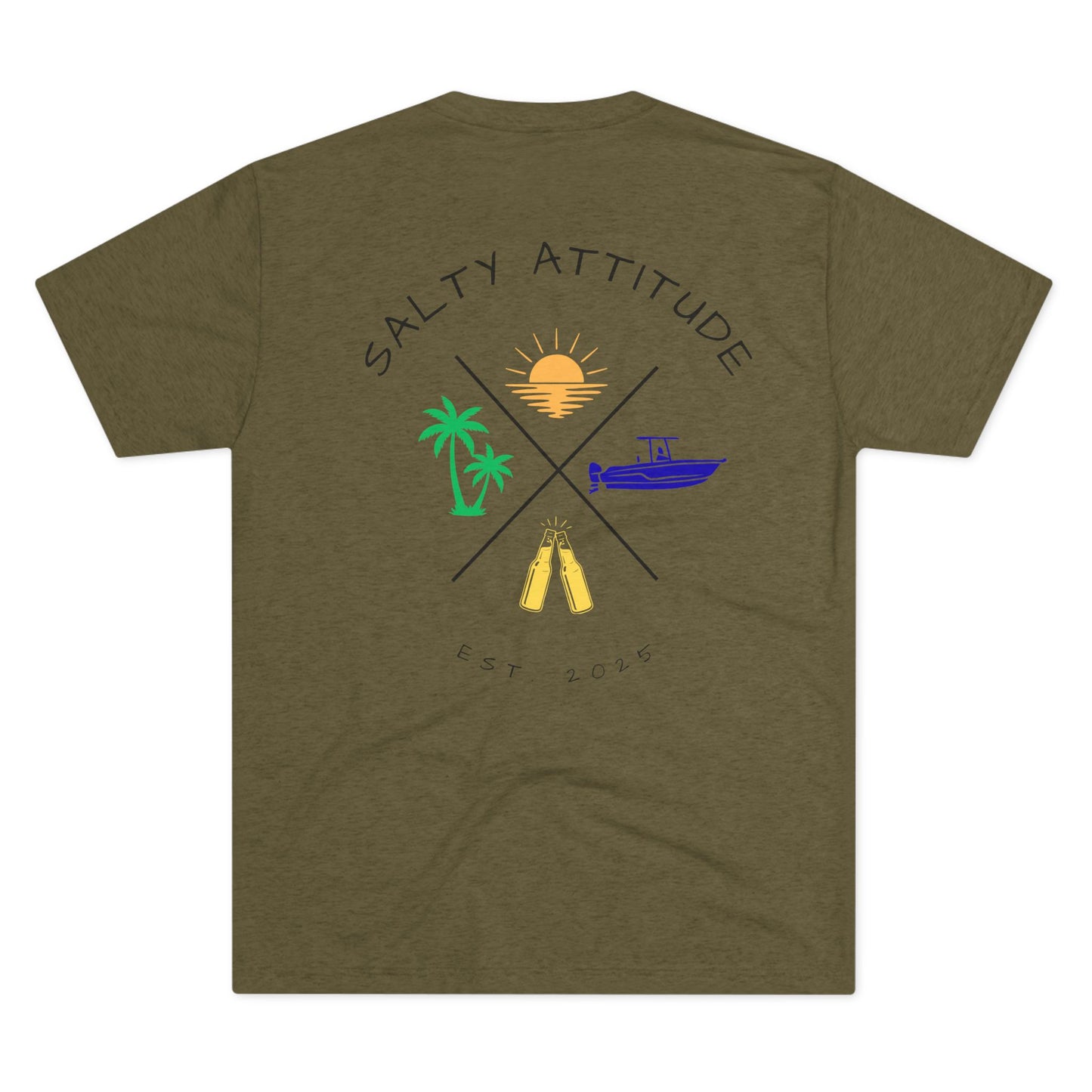 Salty Attitude Crew Tee