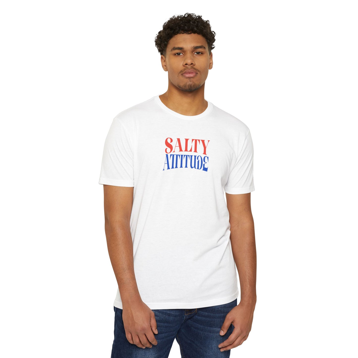 Salty Attitude Beach T-Shirt — Tropical Vacation Graphic Tee