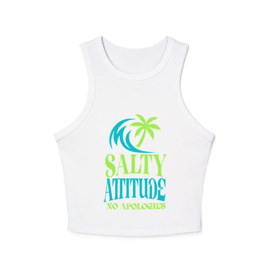 Women's Racer Tank Top - Sassy Summer Apparel, Beach Wear, Vacation Top