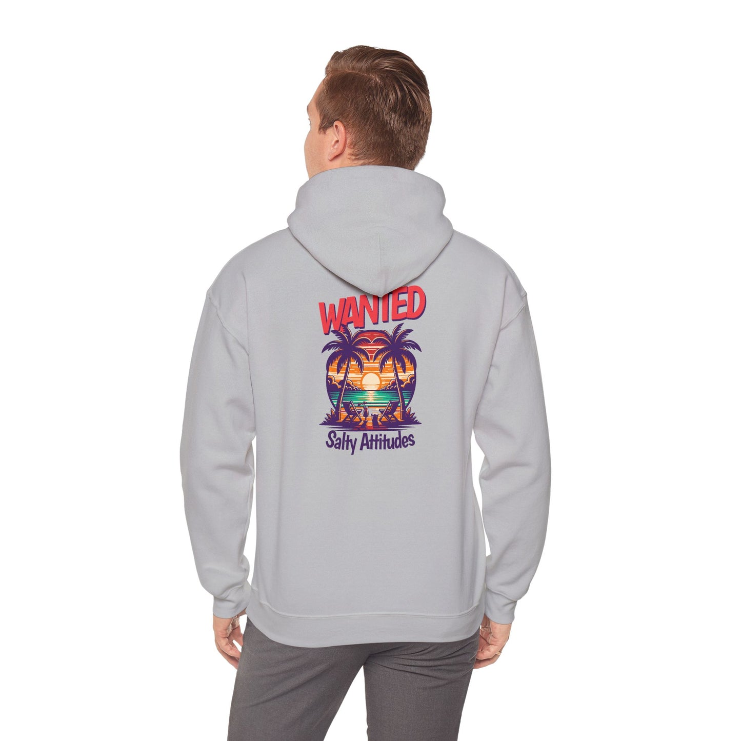 Wanted hoodie | Palm Tree Wave hoodie