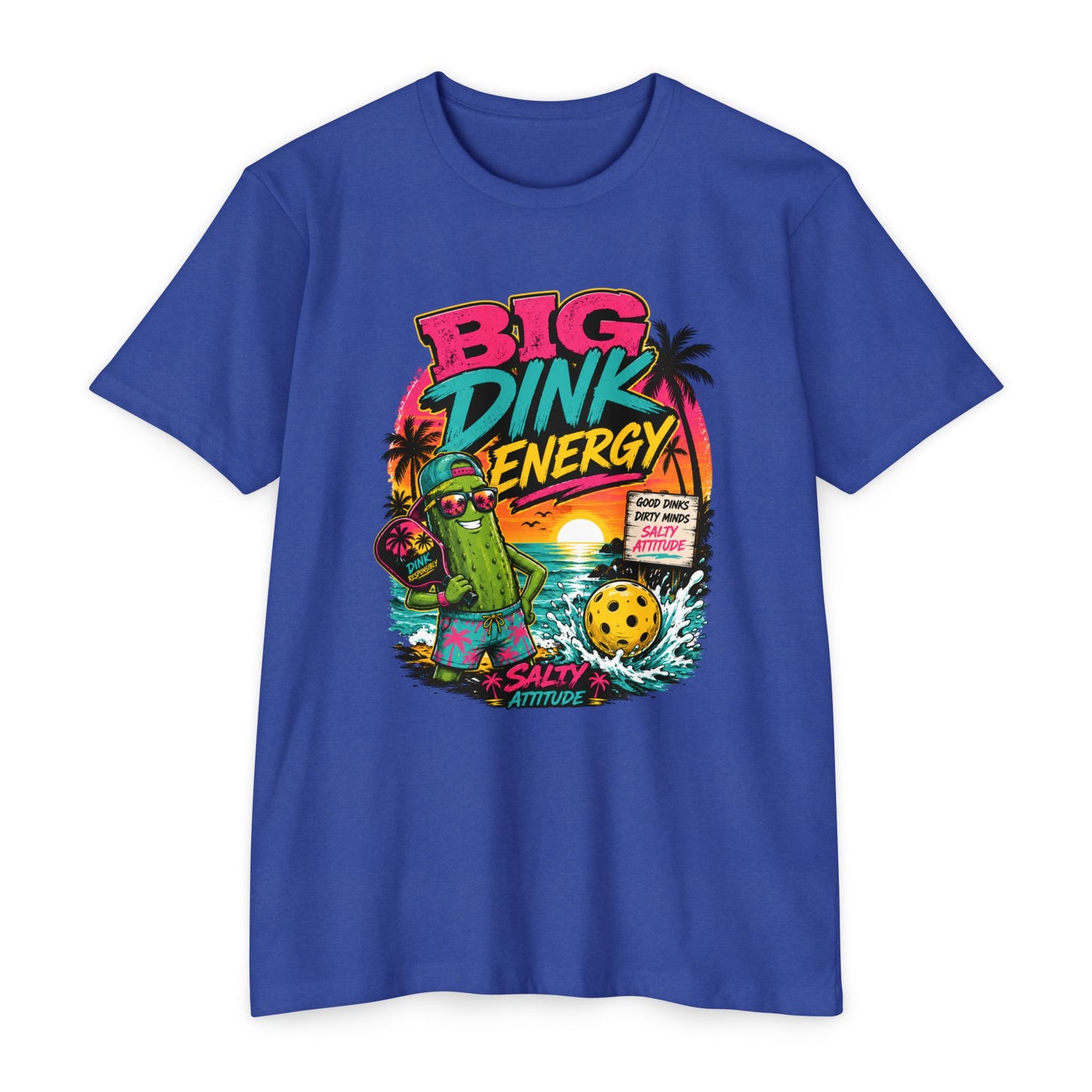 Big Dink Energy Pickleball T-Shirt — 'Big Dink Energy' Graphic Tee