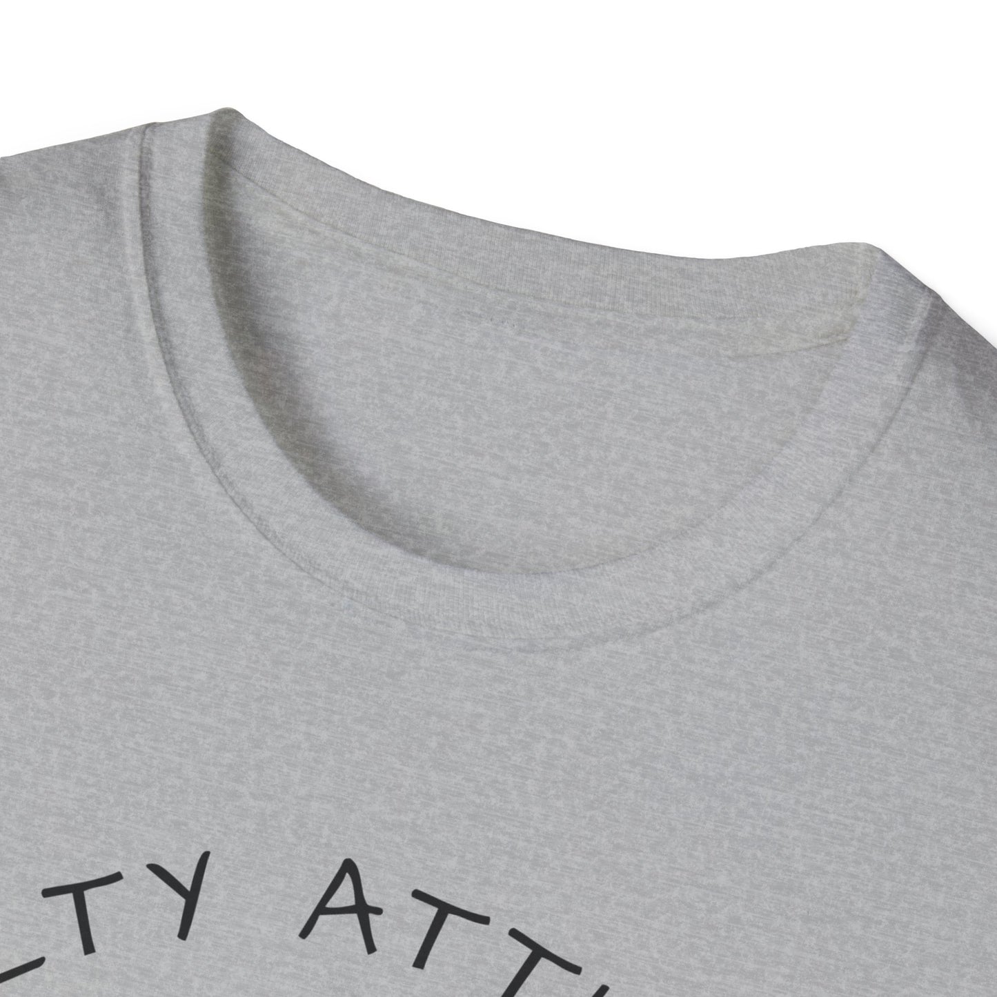 Salty Attitude Beach T-Shirt — Coastal Vacation Shirt with Boat & Palm Icons