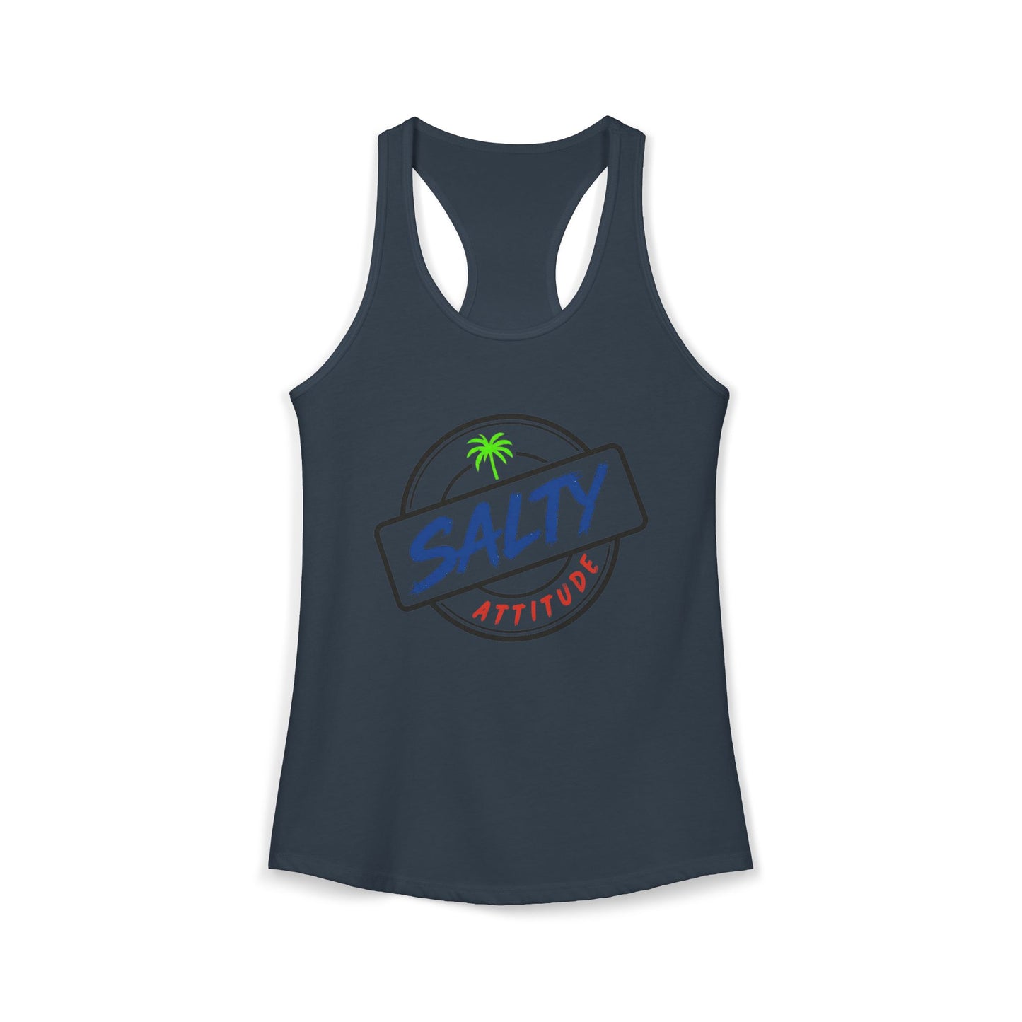 Salty Attitude - Women's Ideal Racerback Tank