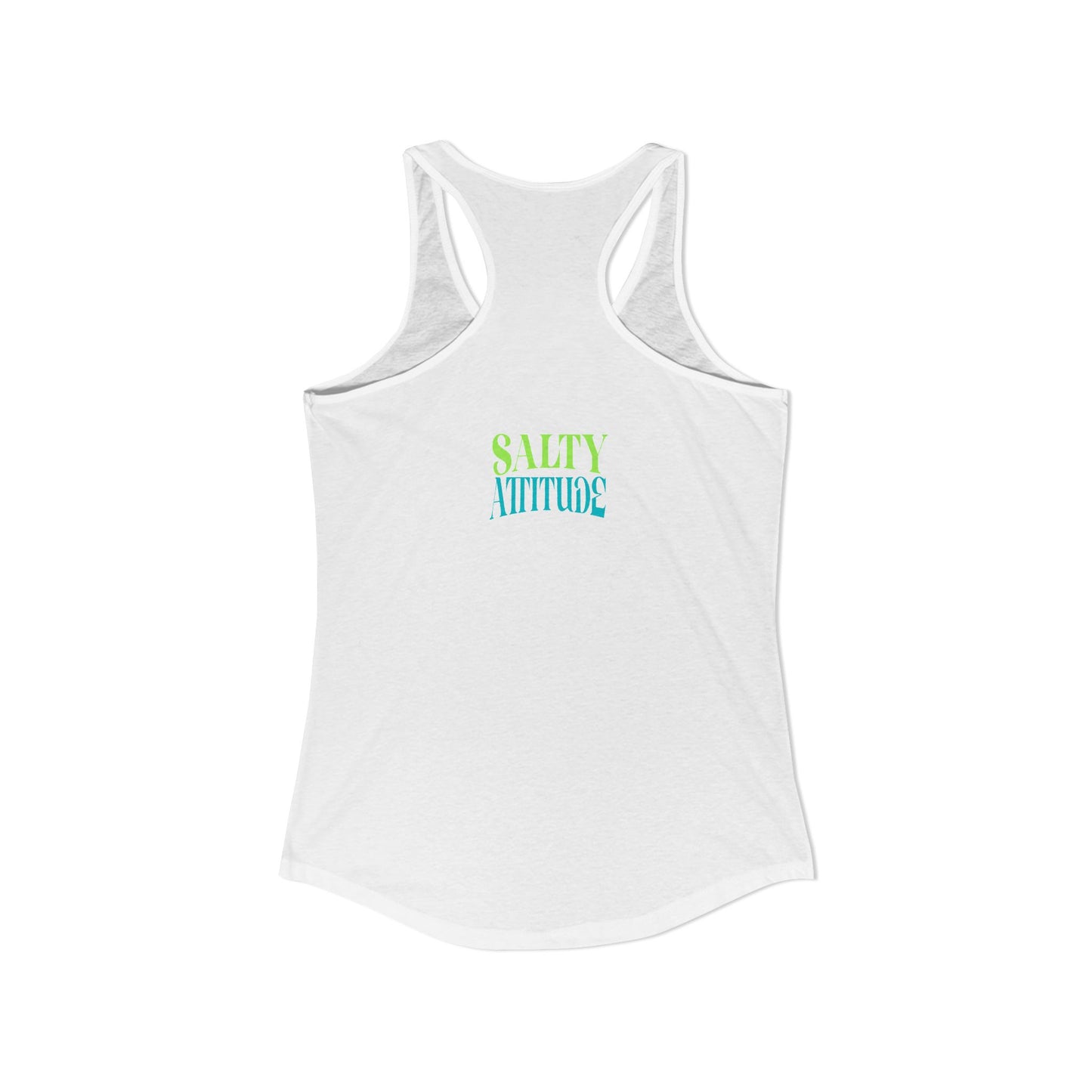 Wanted Salty Attitudes Summer Shirt, Beachwear, Women's Tropical Tank Top