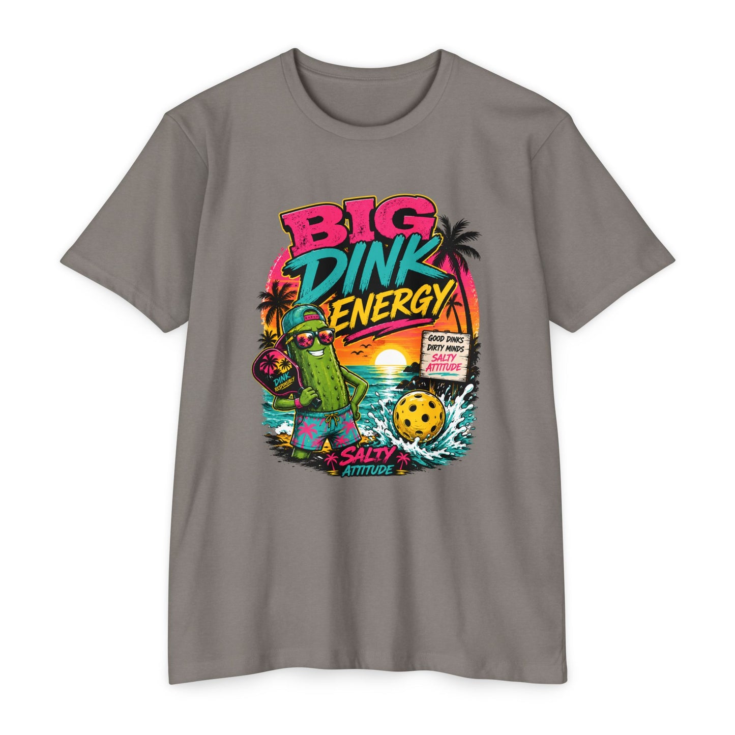 Big Dink Energy Pickleball T-Shirt — 'Big Dink Energy' Graphic Tee