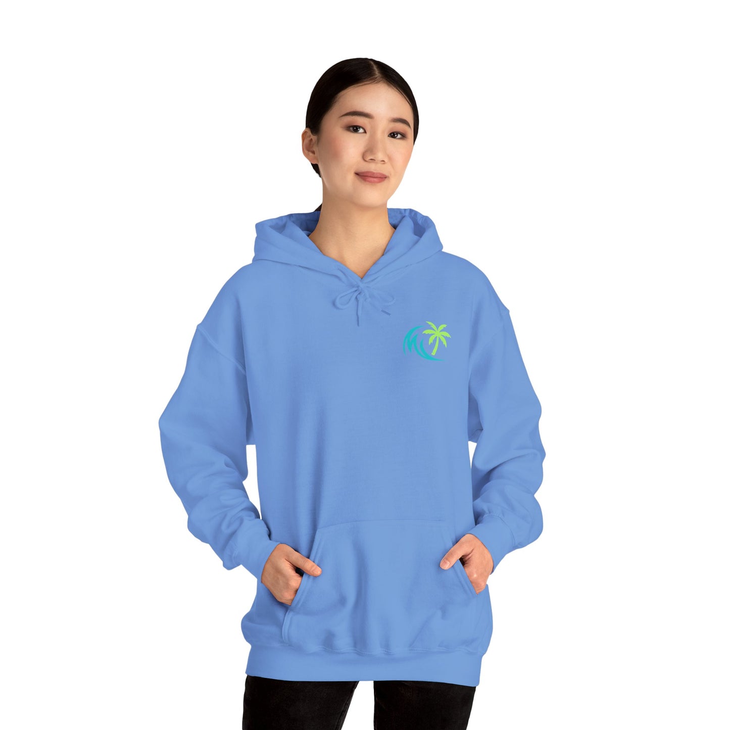 Vibes hoodie | Palm Tree Wave hoodie