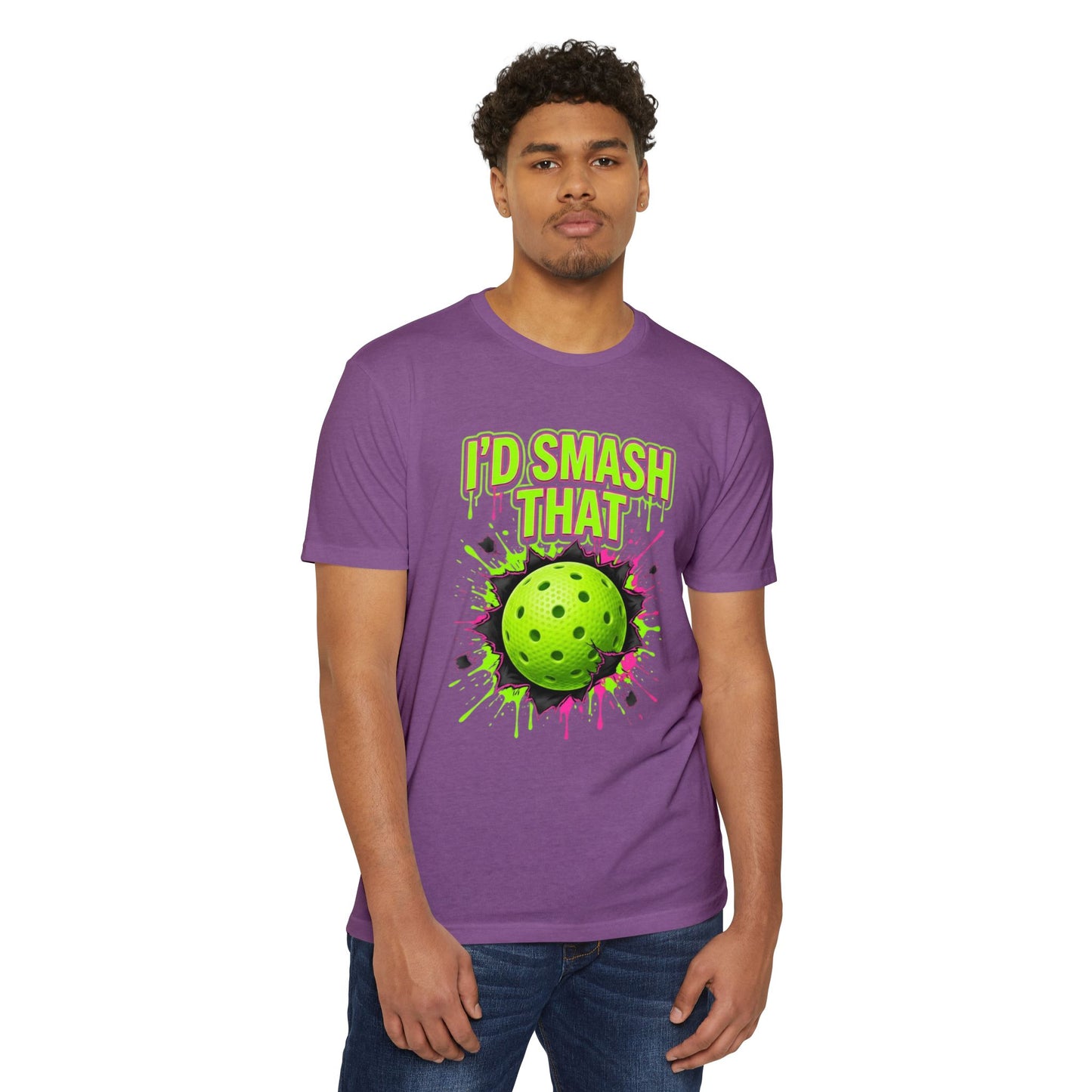 I'd Smash That Pickleball T-Shirt — Salty Attitude Graphic Tee