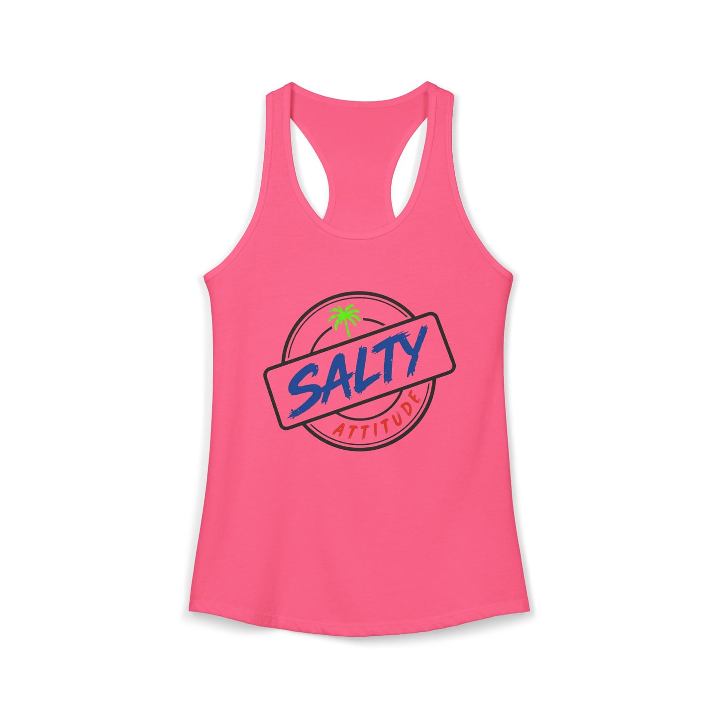 Salty Attitude - Women's Ideal Racerback Tank
