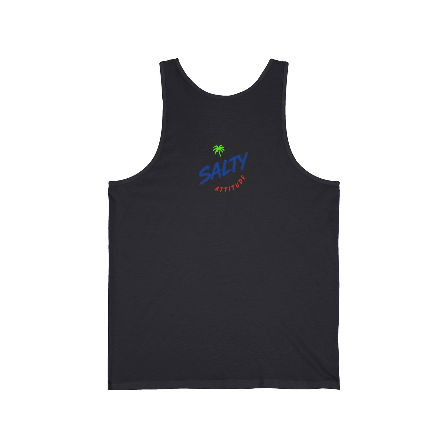 I Dink Responsibly Tank Top — Funny Pickleball Graphic Tank (Salty Athlete)