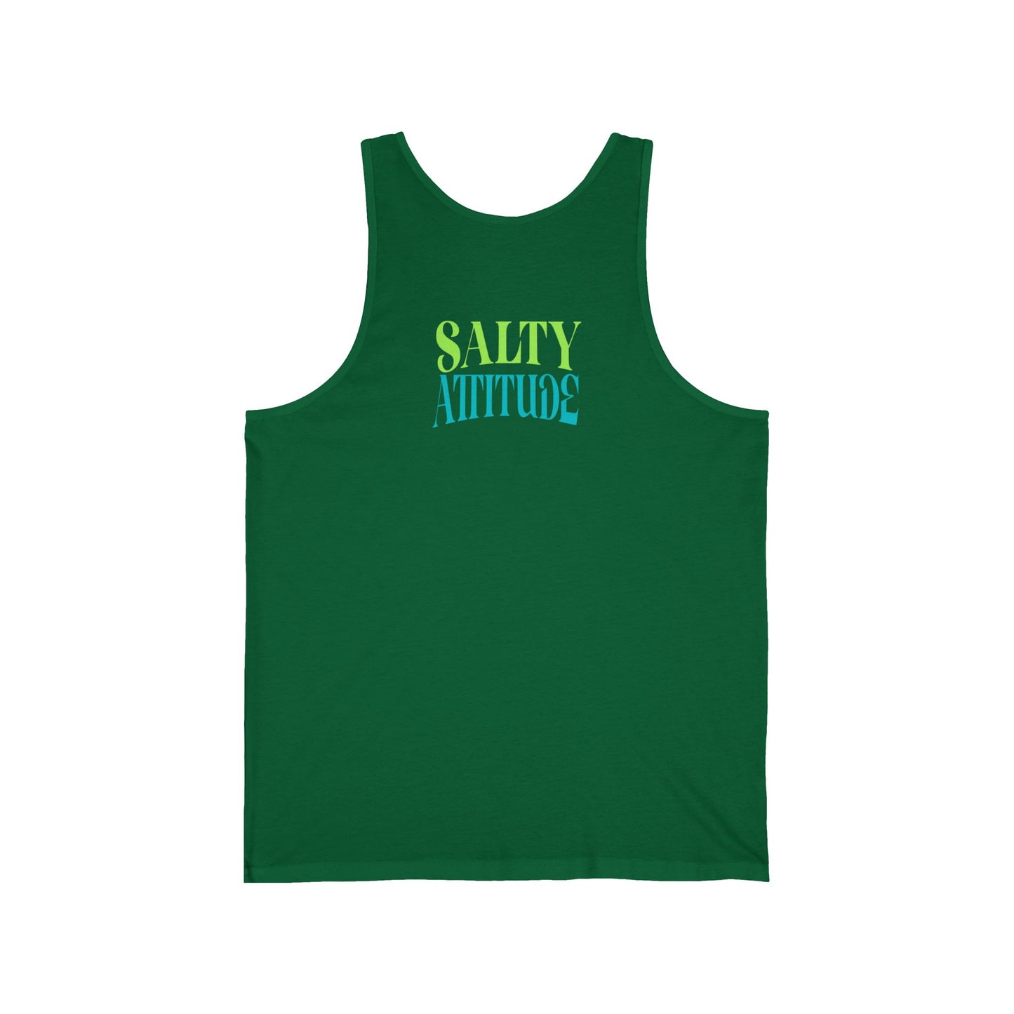 Tropical Vibes Tank, Beach Party Wear, No Apologies Top, Salty Attitude Shirt