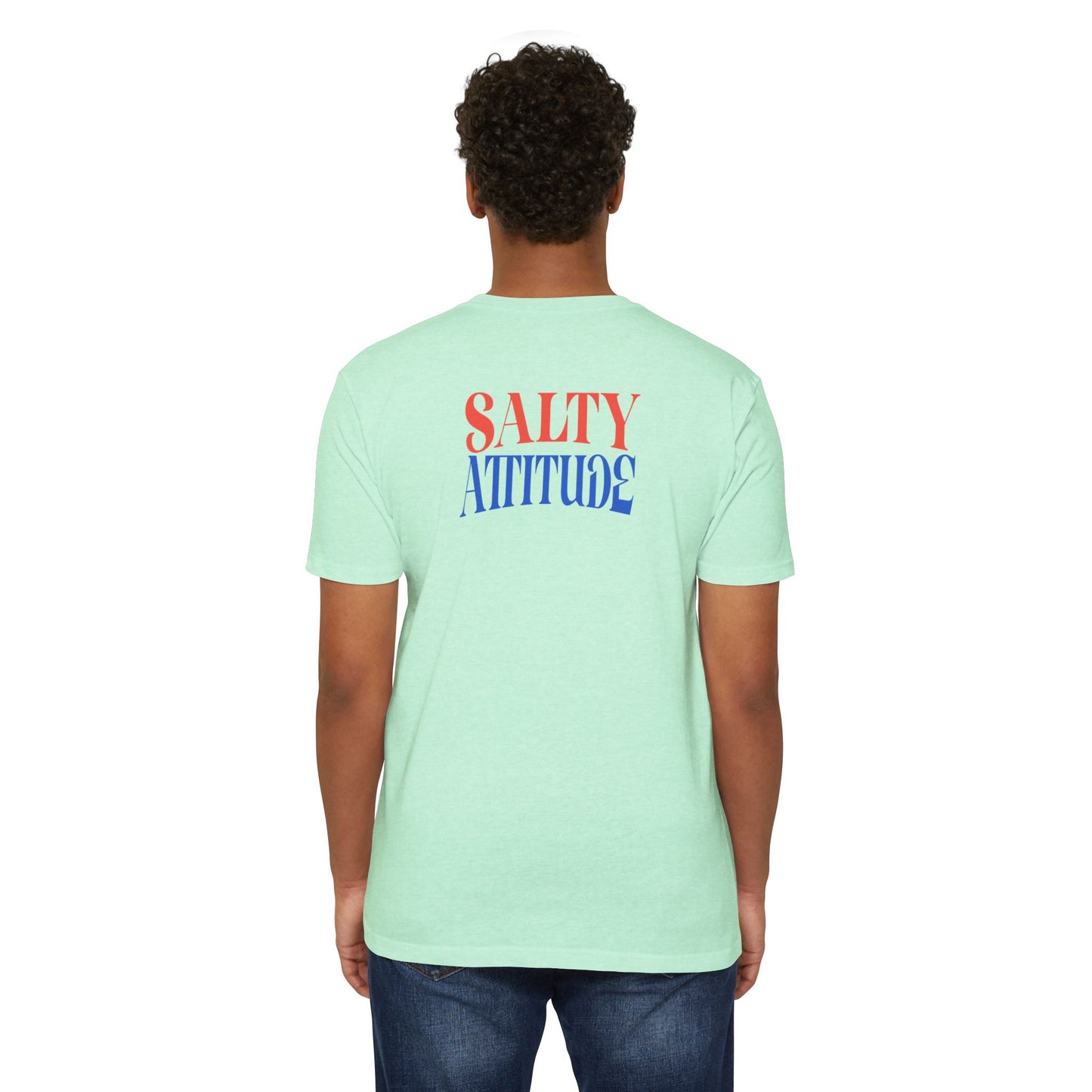 Salty Attitude T-Shirt — "My Blood Type Is ABV" Beach Beer Graphic Tee