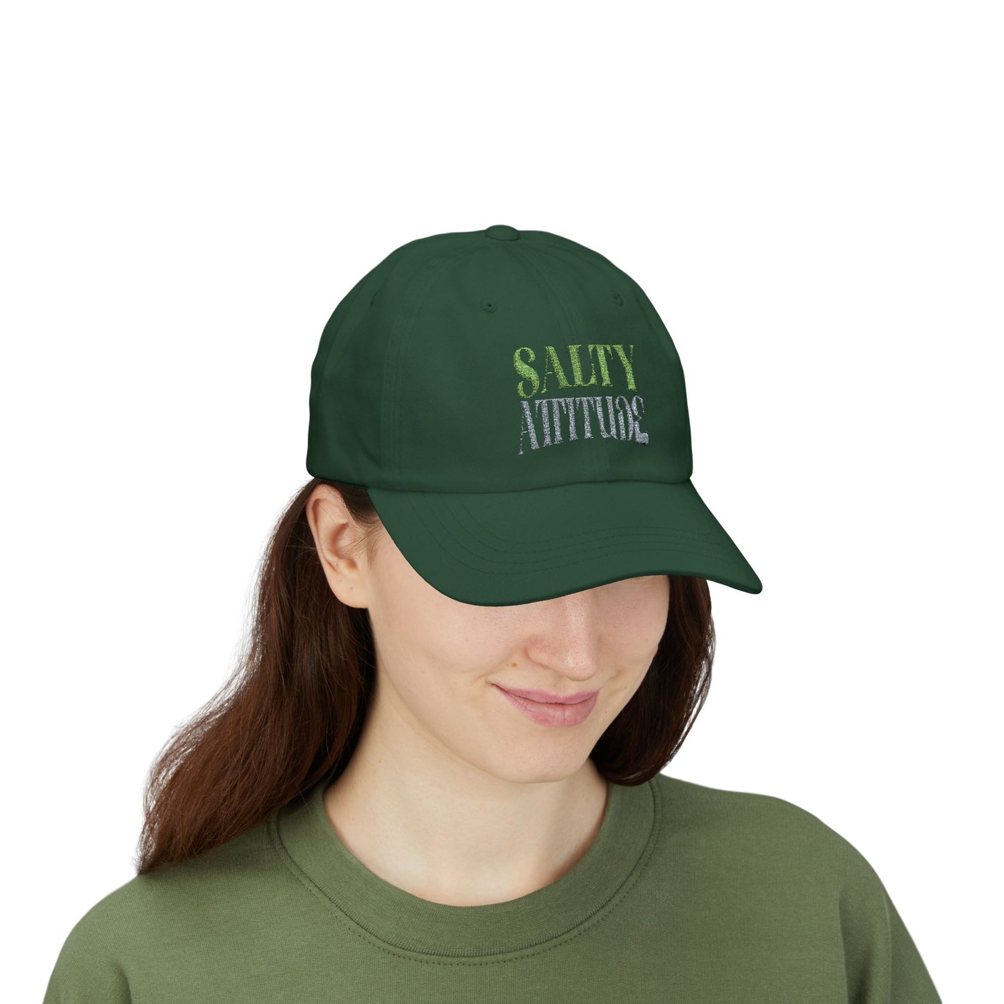 Salty Attitude - Beach Vibes Classic Dad Cap, Summer Hat,