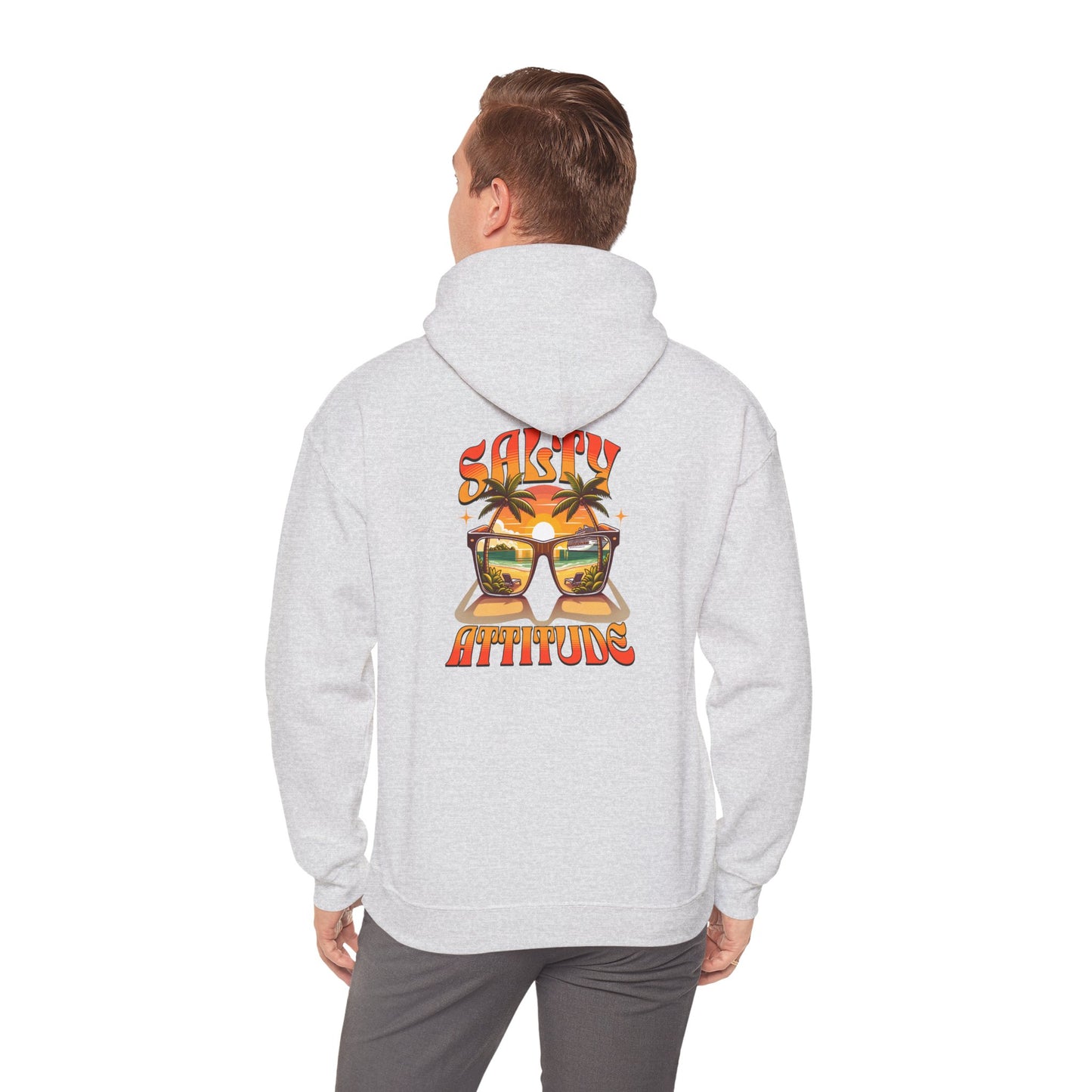 Sun glasses hoodie | Palm Tree Wave hoodie