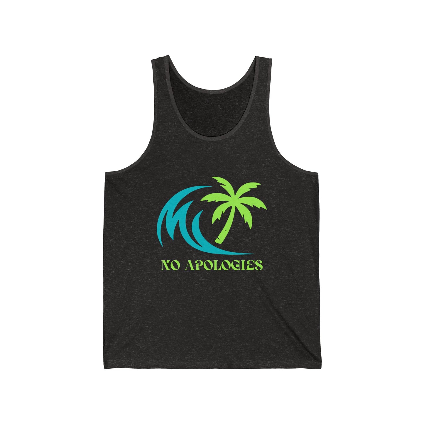 Tropical Vibes Tank, Beach Party Wear, No Apologies Top, Salty Attitude Shirt