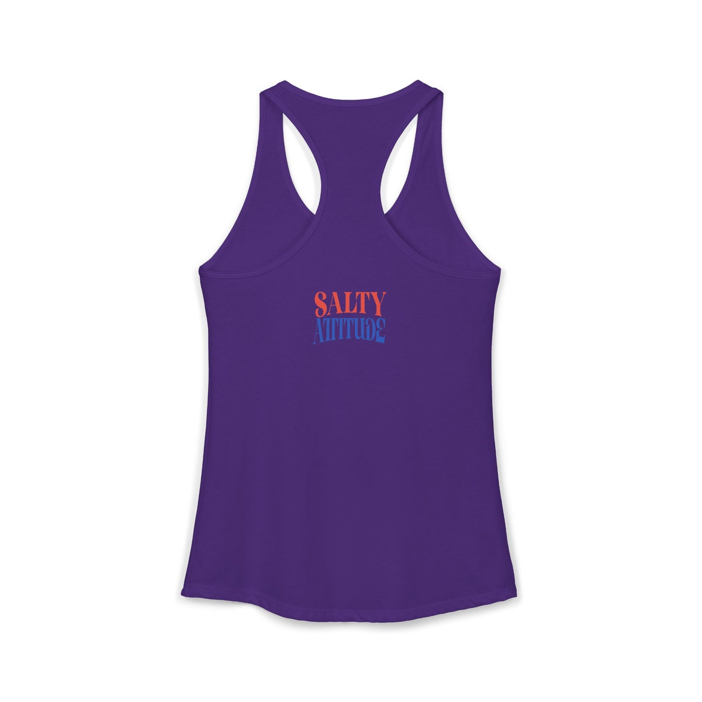 Salty Attitude Vibes -  Women's Ideal Racerback Tank