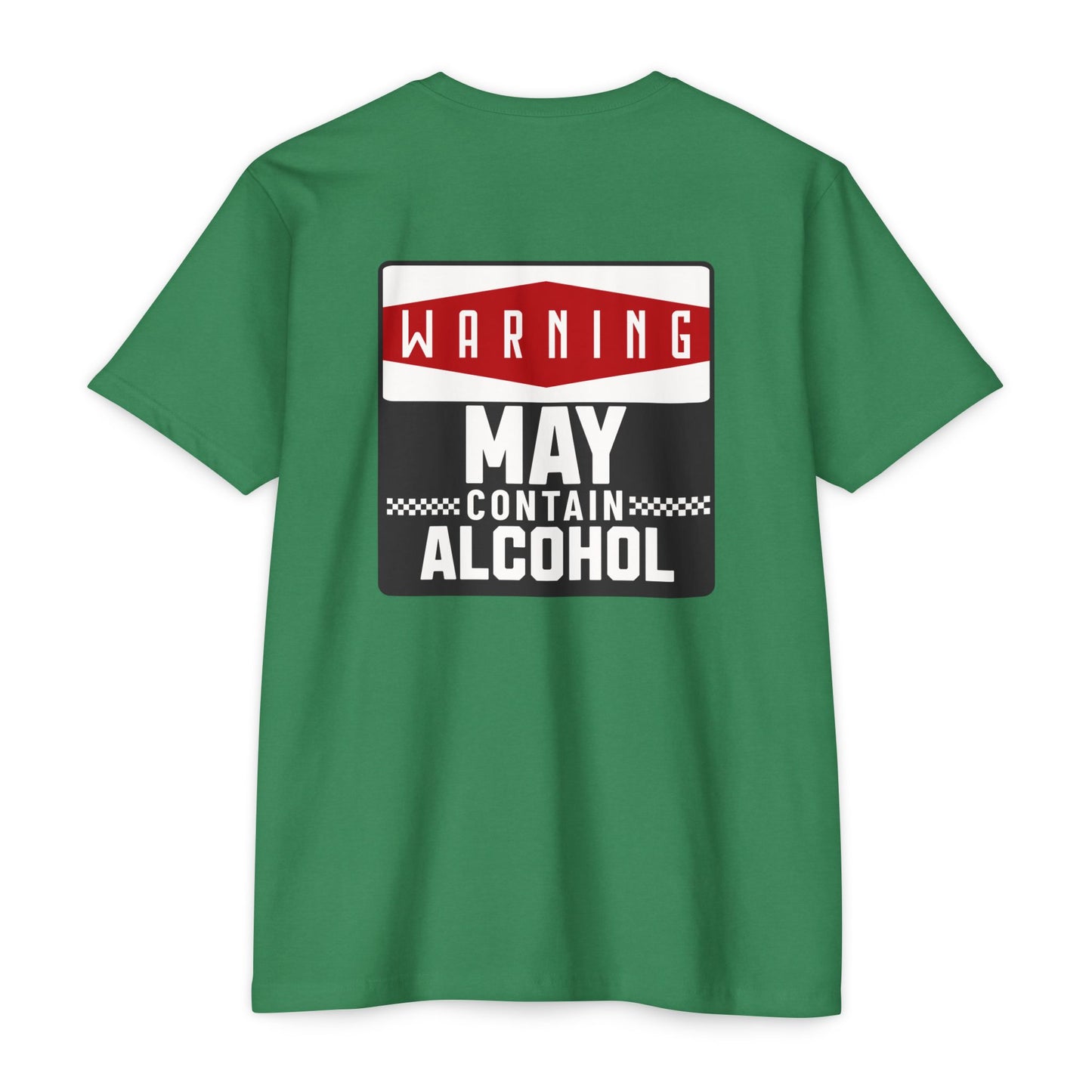 Warning May Contain Alcohol T-Shirt — Funny Salty Attitude Tee for Party Lovers
