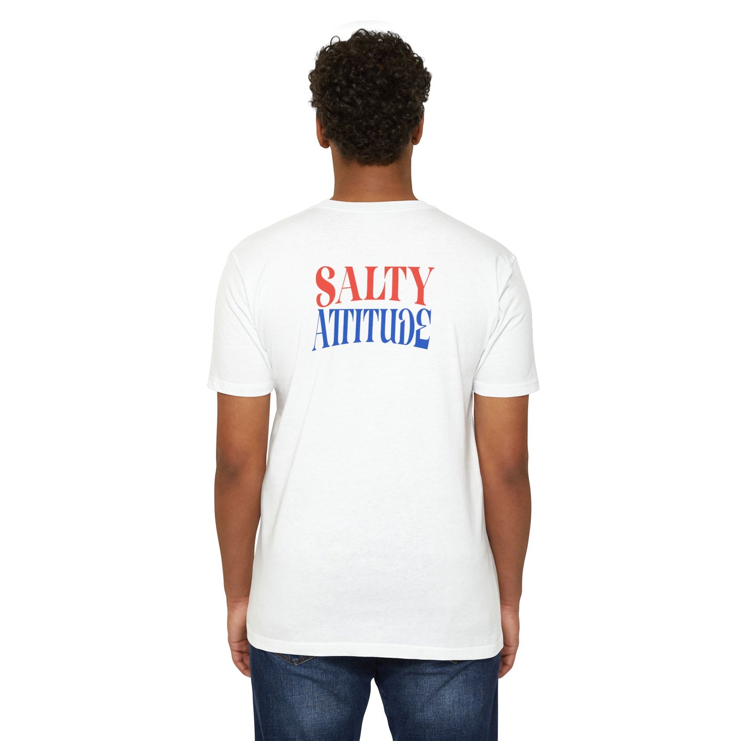 Salty Attitude T-Shirt — "My Blood Type Is ABV" Beach Beer Graphic Tee