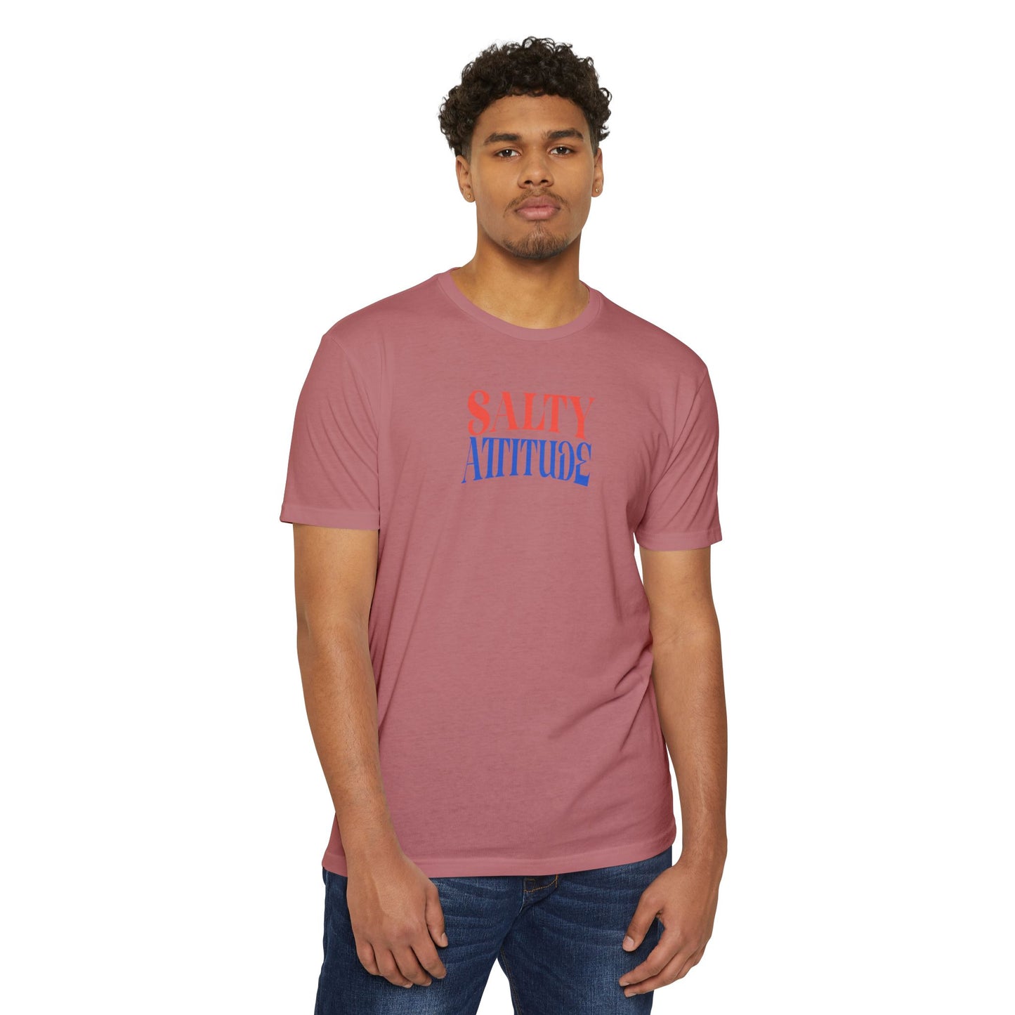 Salty Attitude Beach T-Shirt — Tropical Vacation Graphic Tee